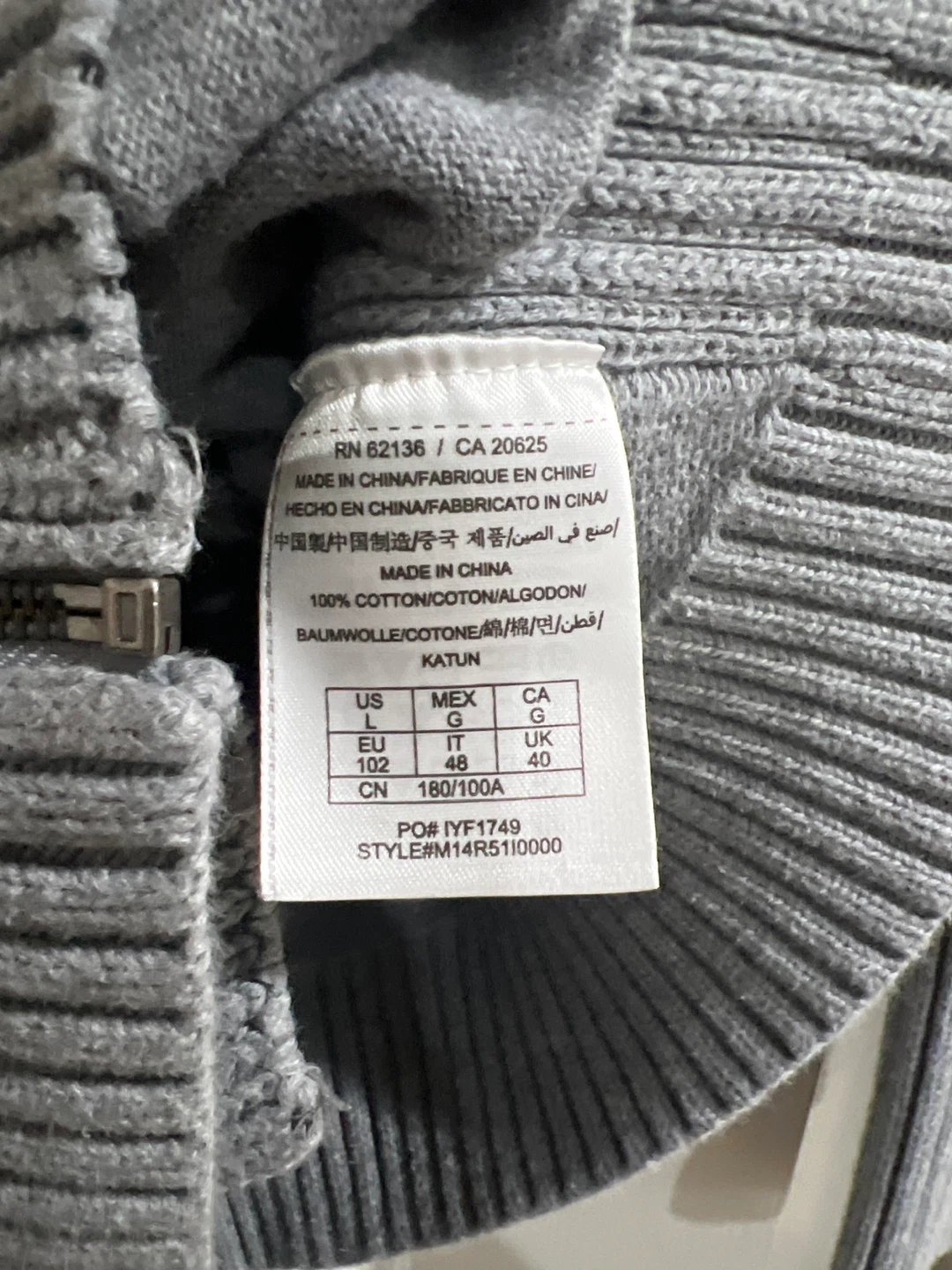Grey GUESS Cardigan Sweater - photo 4