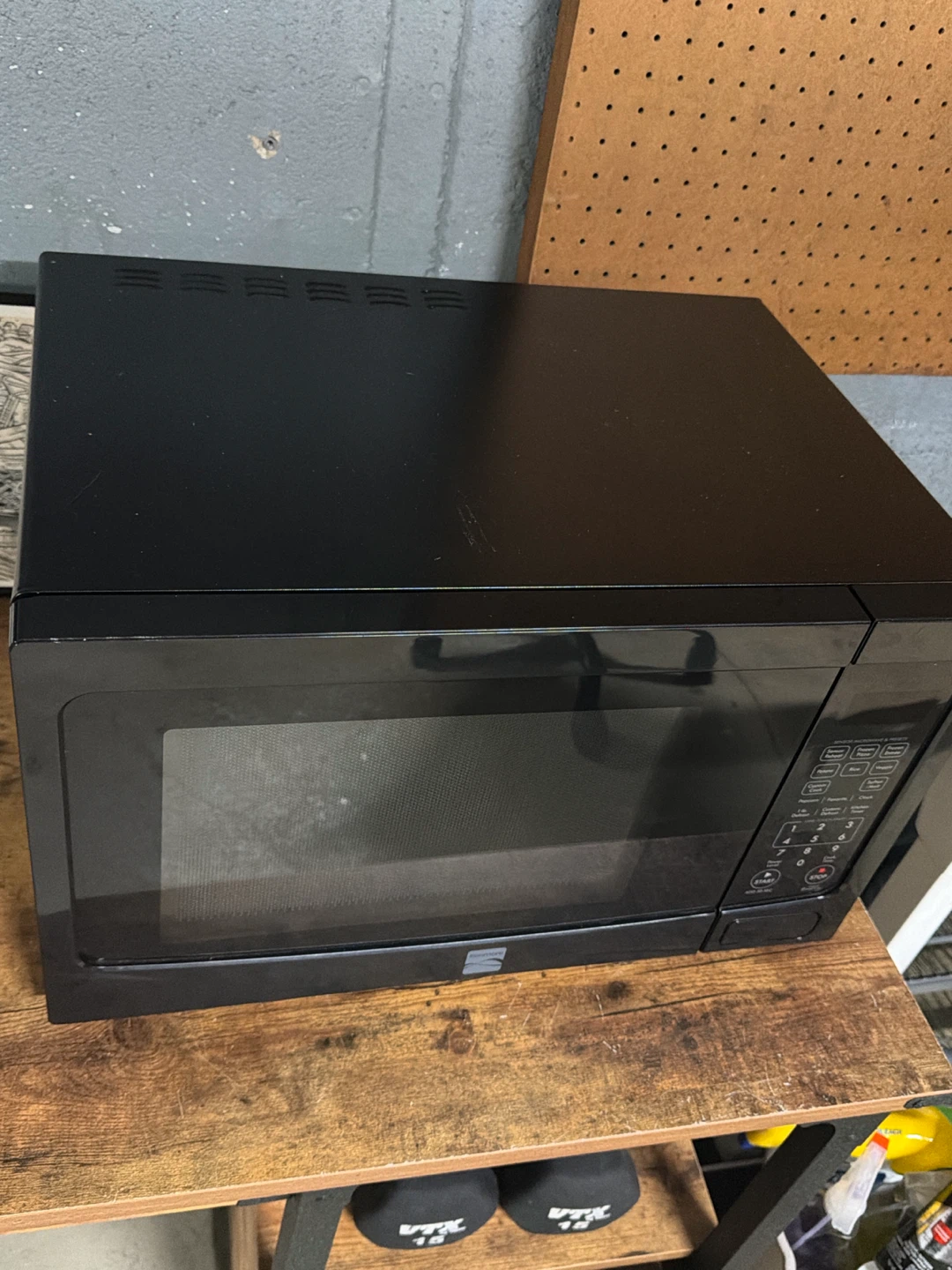 Black Kenmore Microwave