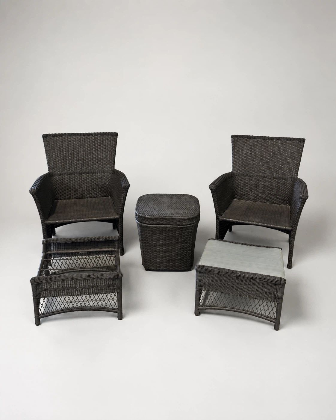 Outdoor Patio Wicker Furniture Set