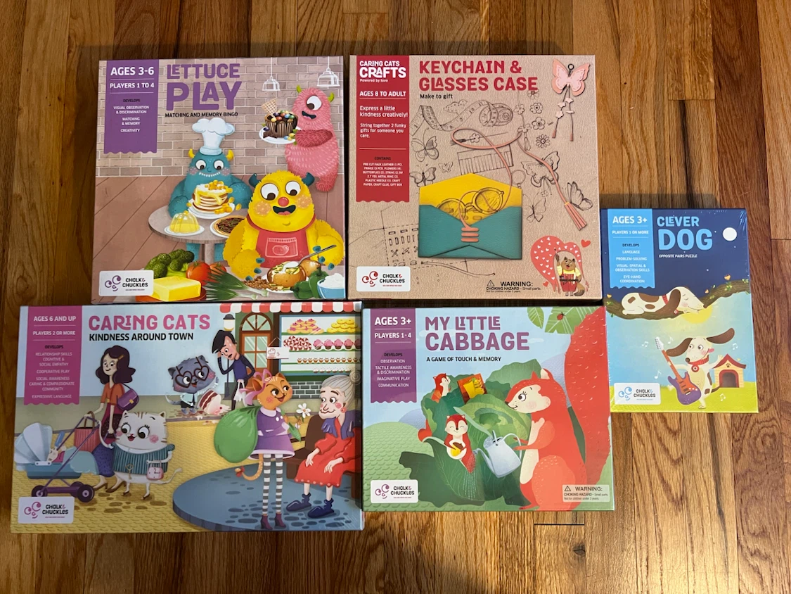 LOT OF 5 EDUCATIONAL GAMES