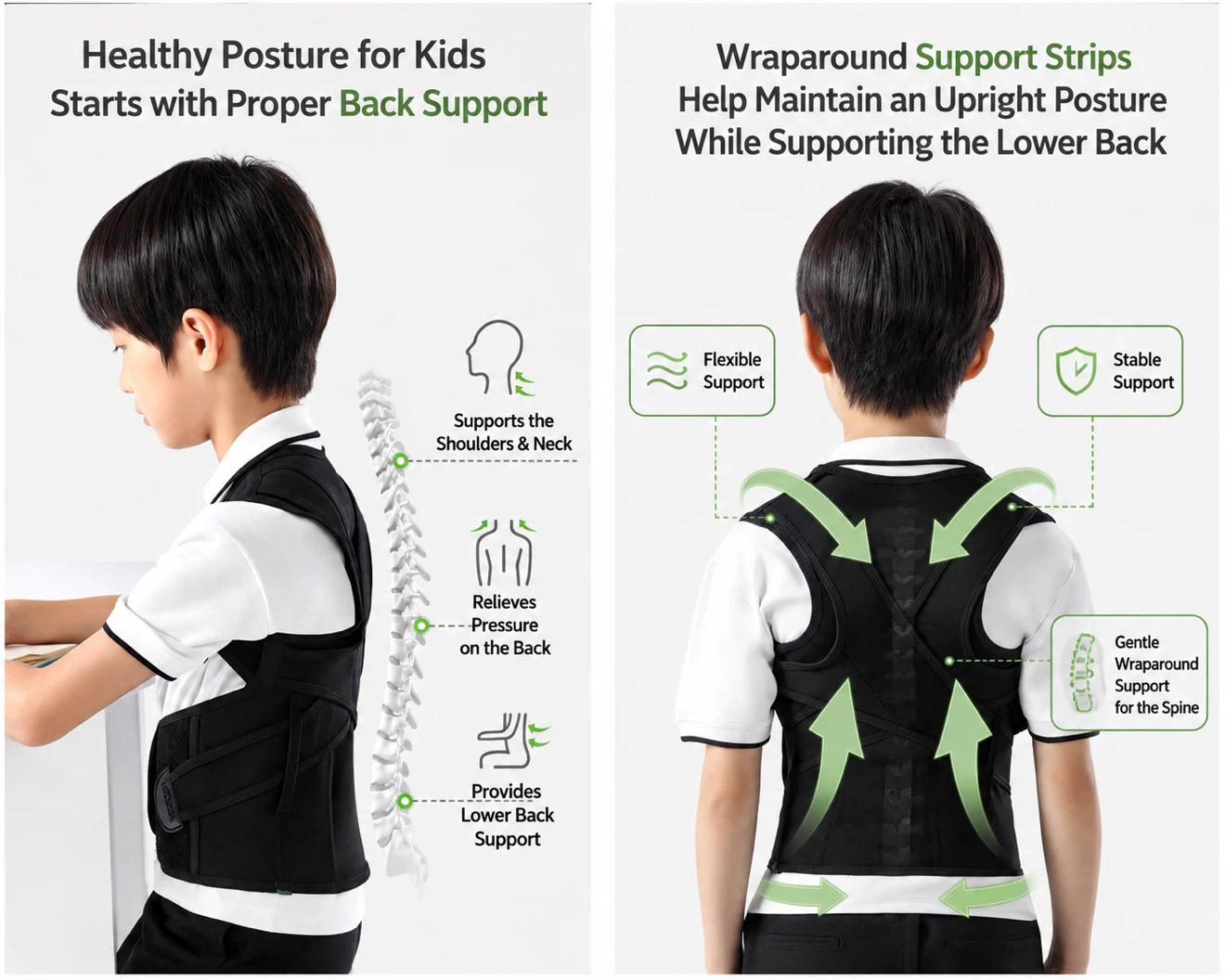 Kids Posture Corrector / Back Support – Brand New