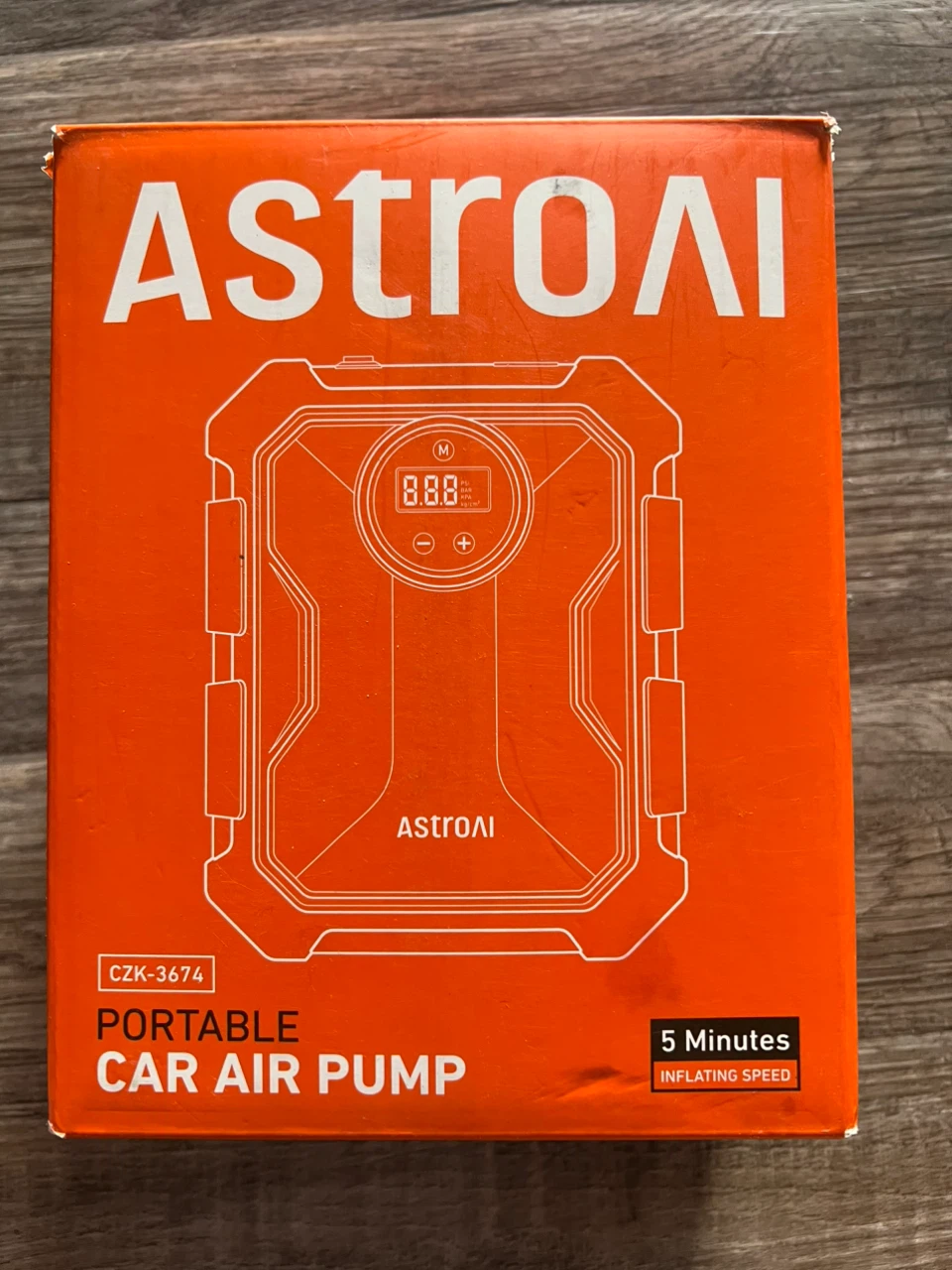 AstroAI Portable Car Air Pump - not working