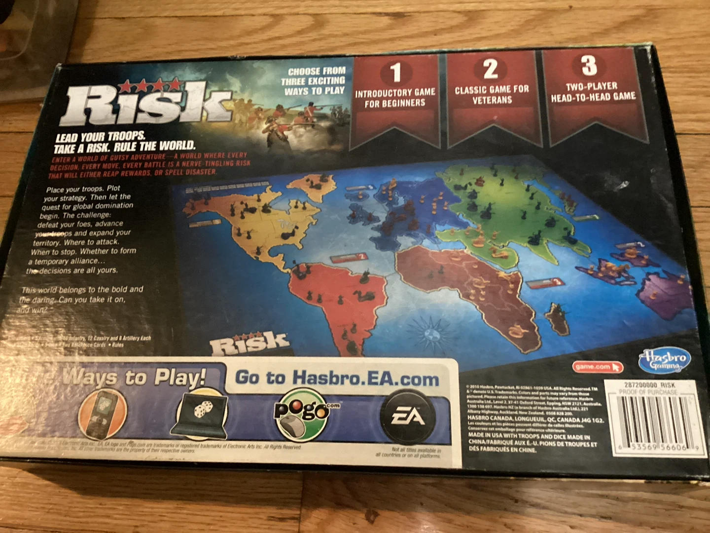 Risk: The Game of Global Domination Board Game - photo 3
