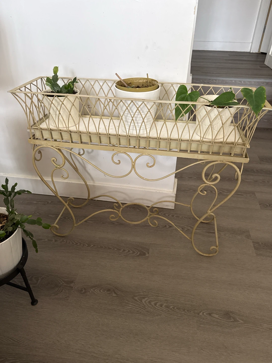 Vintage Metal Plant Stand