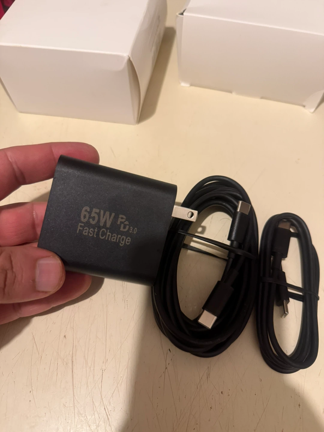 HALIHALL 65W USB C Charger Block with 2 Cables - photo 4