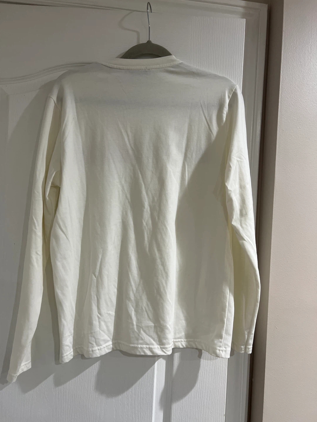 WS2 Deluxe Cotton Long Sleeve T-Shirts - Medium (Black & White) - photo 2