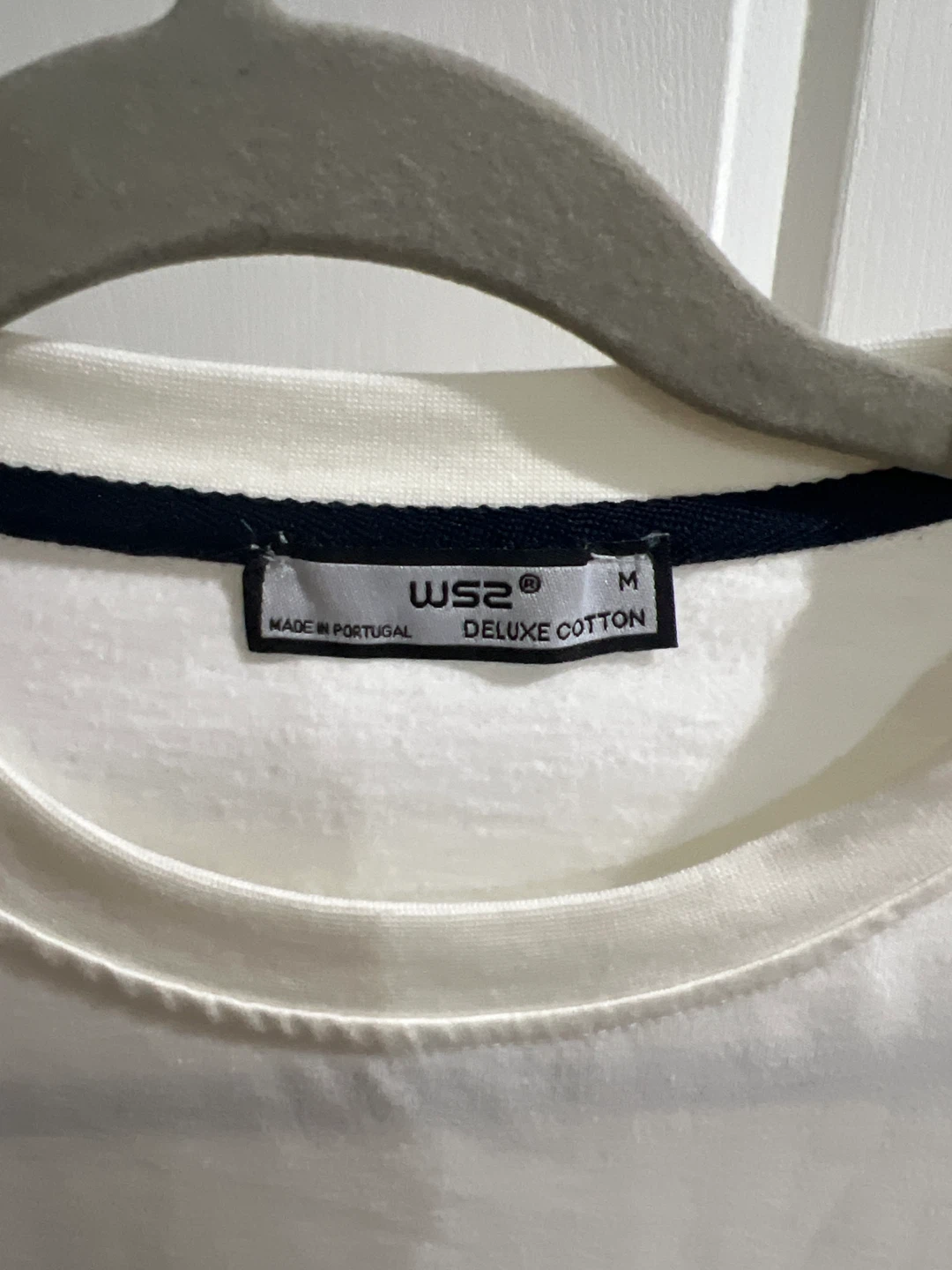 WS2 Deluxe Cotton Long Sleeve T-Shirts - Medium (Black & White) - photo 3