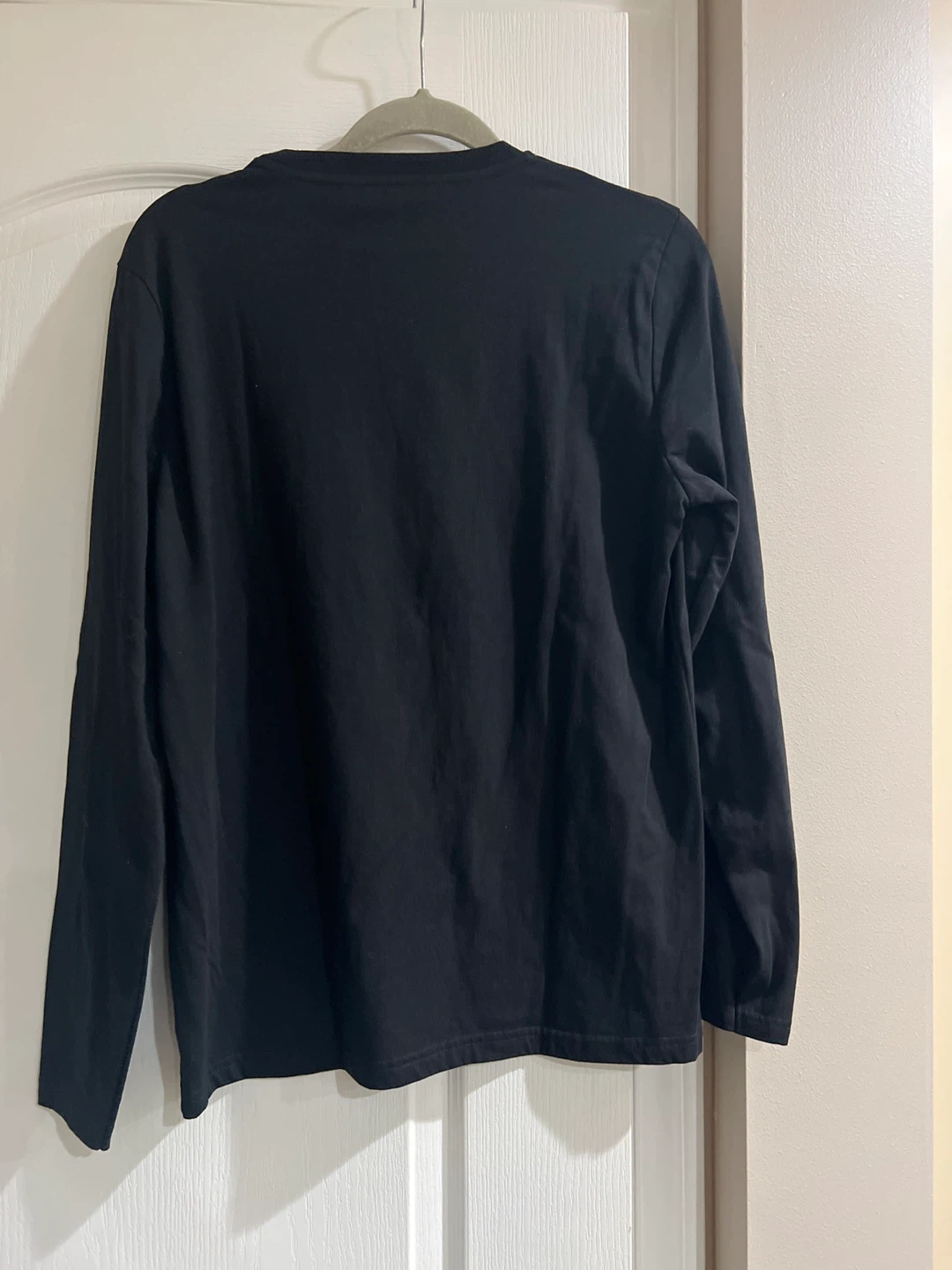 WS2 Deluxe Cotton Long Sleeve T-Shirts - Medium (Black & White) - photo 5