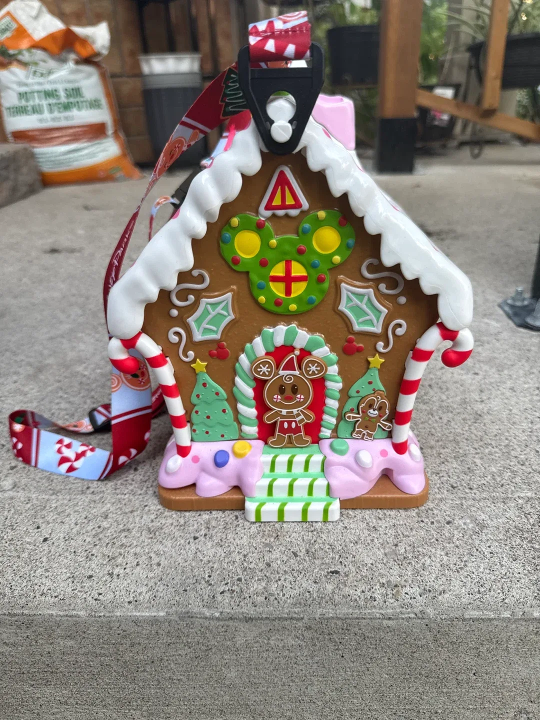 Disney Gingerbread House Bag with Strap