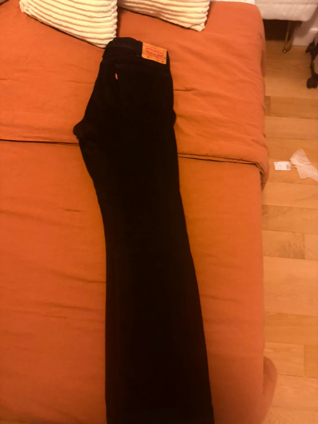 Levi's 517 Black Bootcut Jeans 34x34 - photo 3