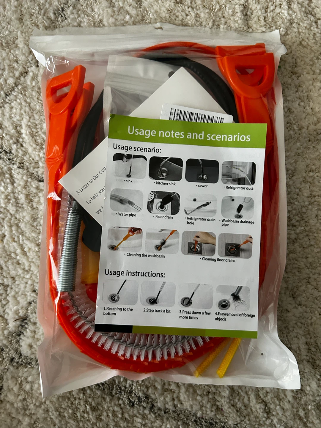 Plumbing Tool Kit for Clogged Drains - photo 2