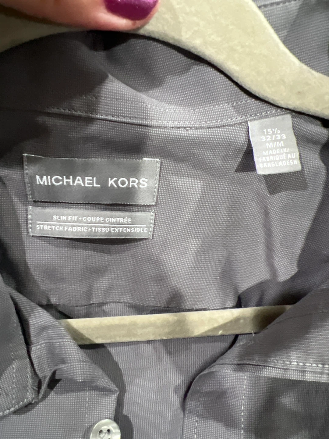 Michael Kors Slim Fit Dress Shirt - photo 3