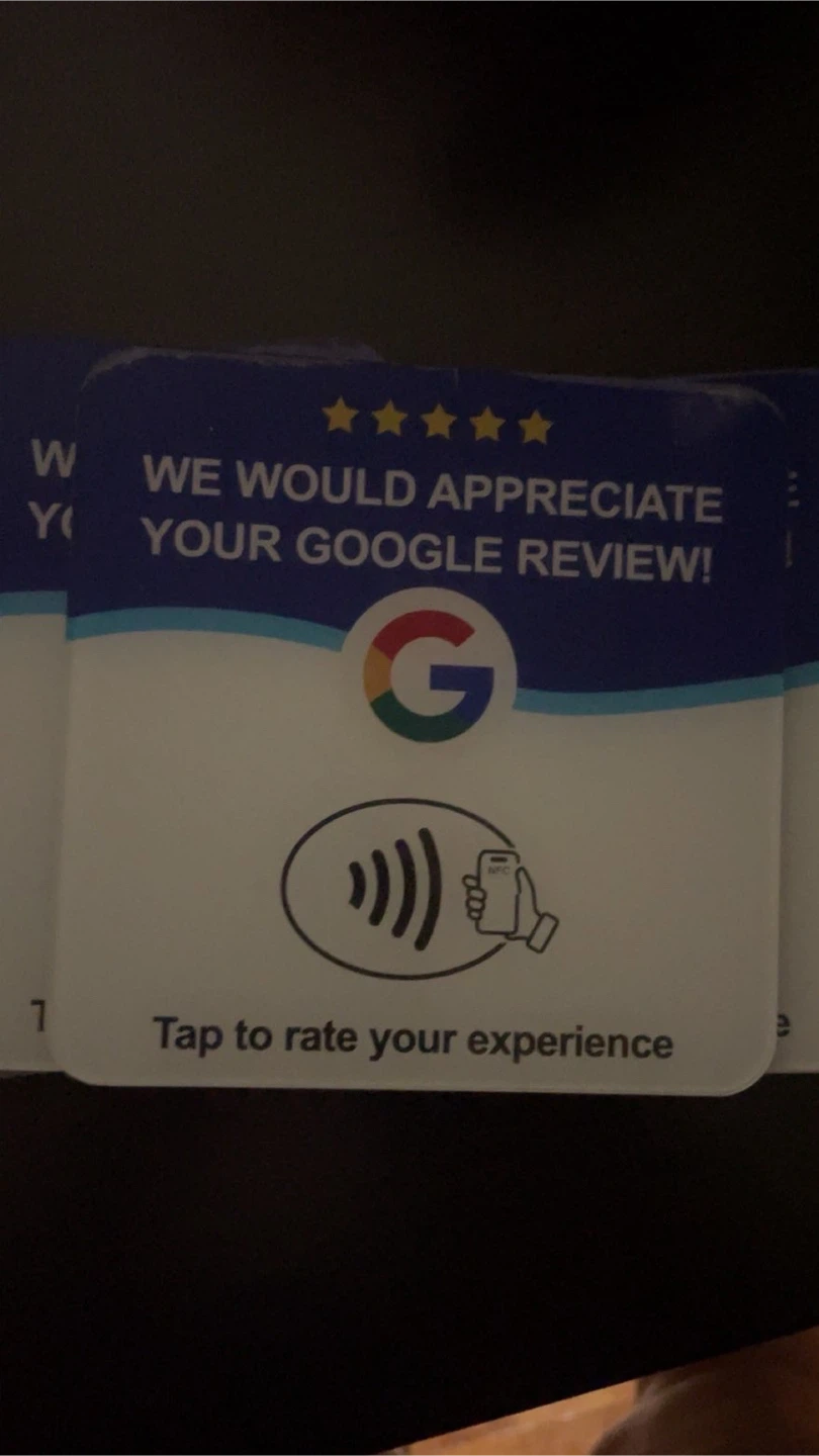 Google review NFC card - photo 4
