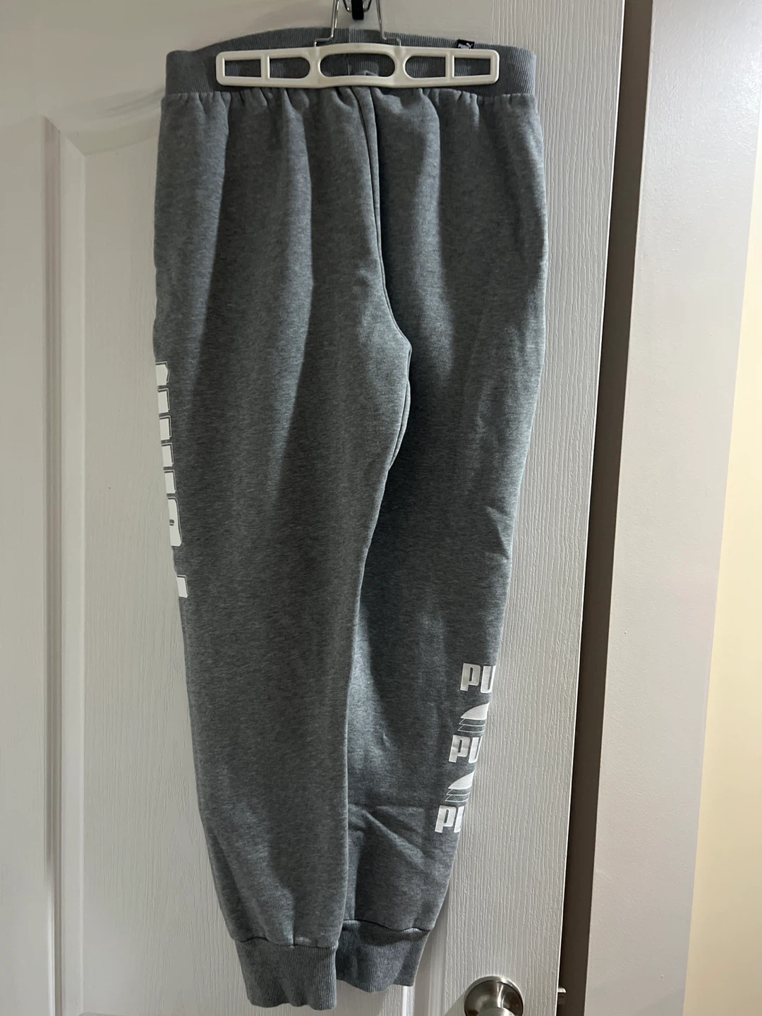Puma Grey Joggers Sweatpants Size M - photo 4