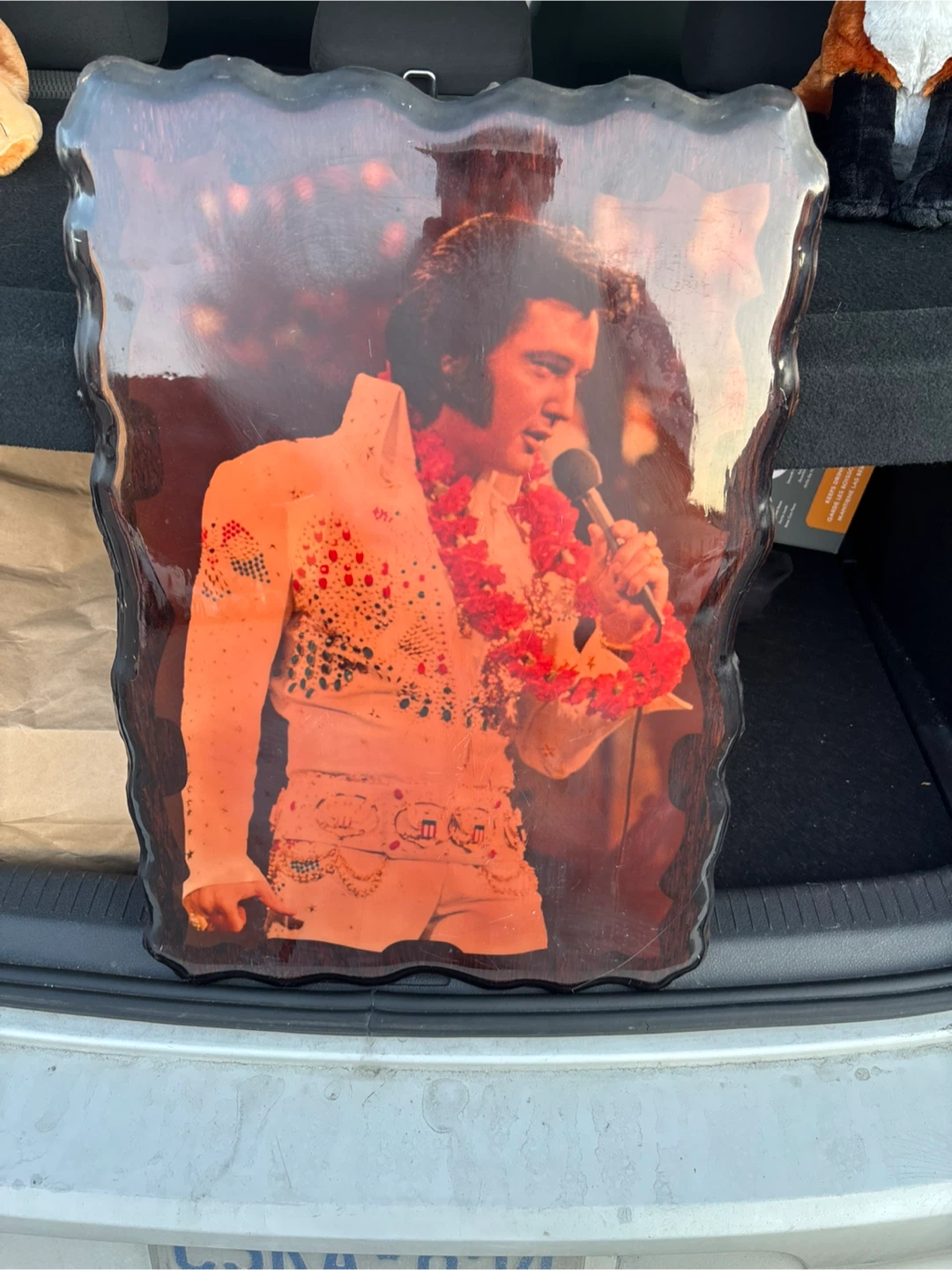 Elvis Presley Memorabilia Display Plaque