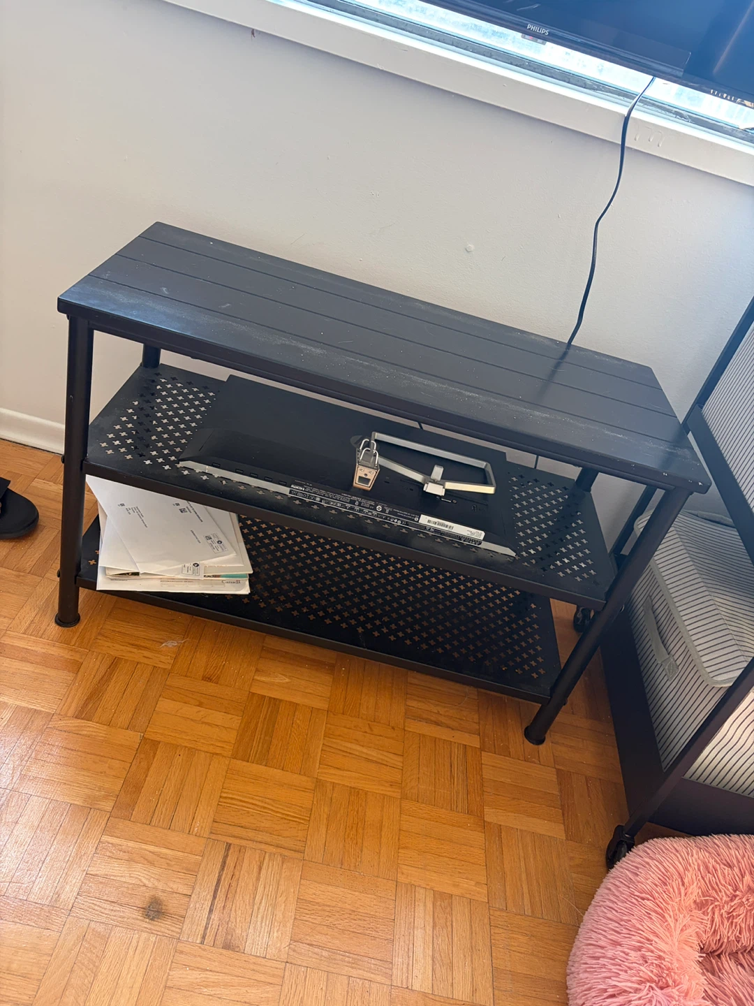 shoe rack/tv table - photo 2