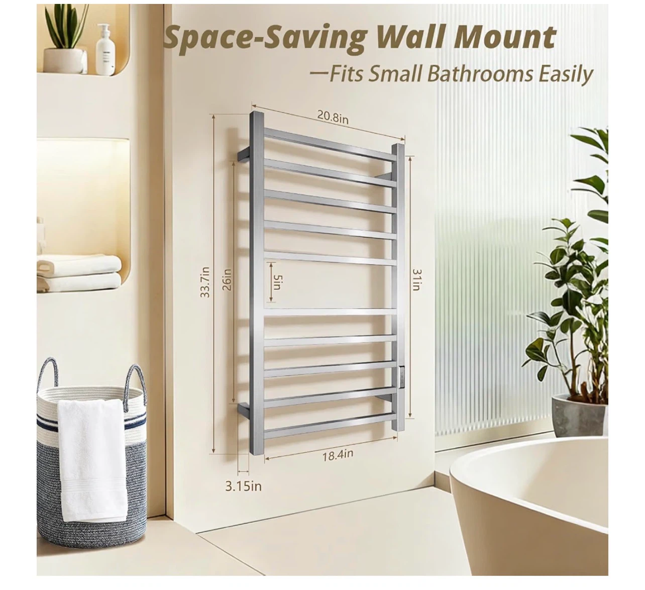 Nopwer Electric Towel Warmer Rack