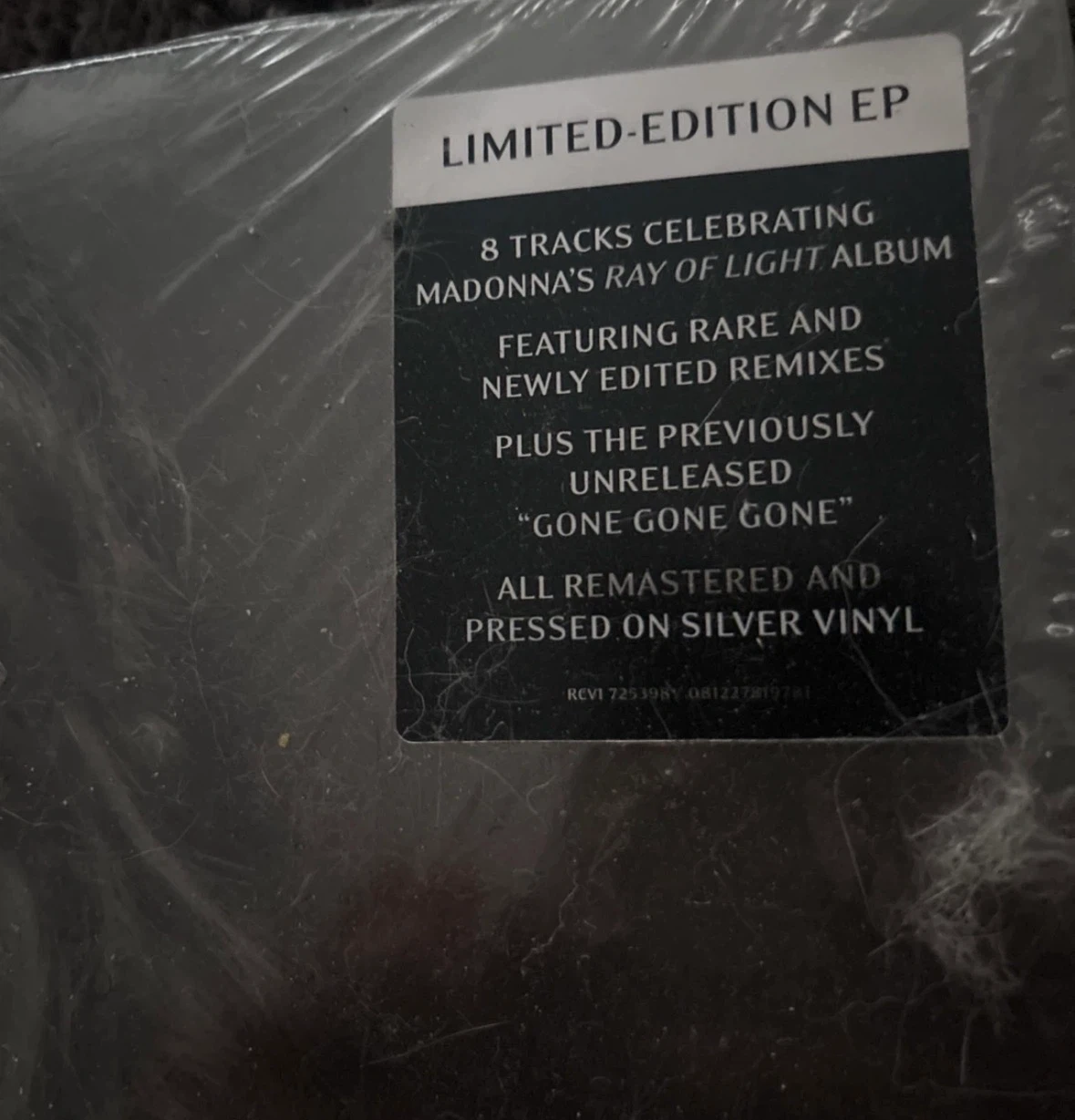 Madonna Veronica Electronica Limited Edition EP Silver Vinyl - photo 2