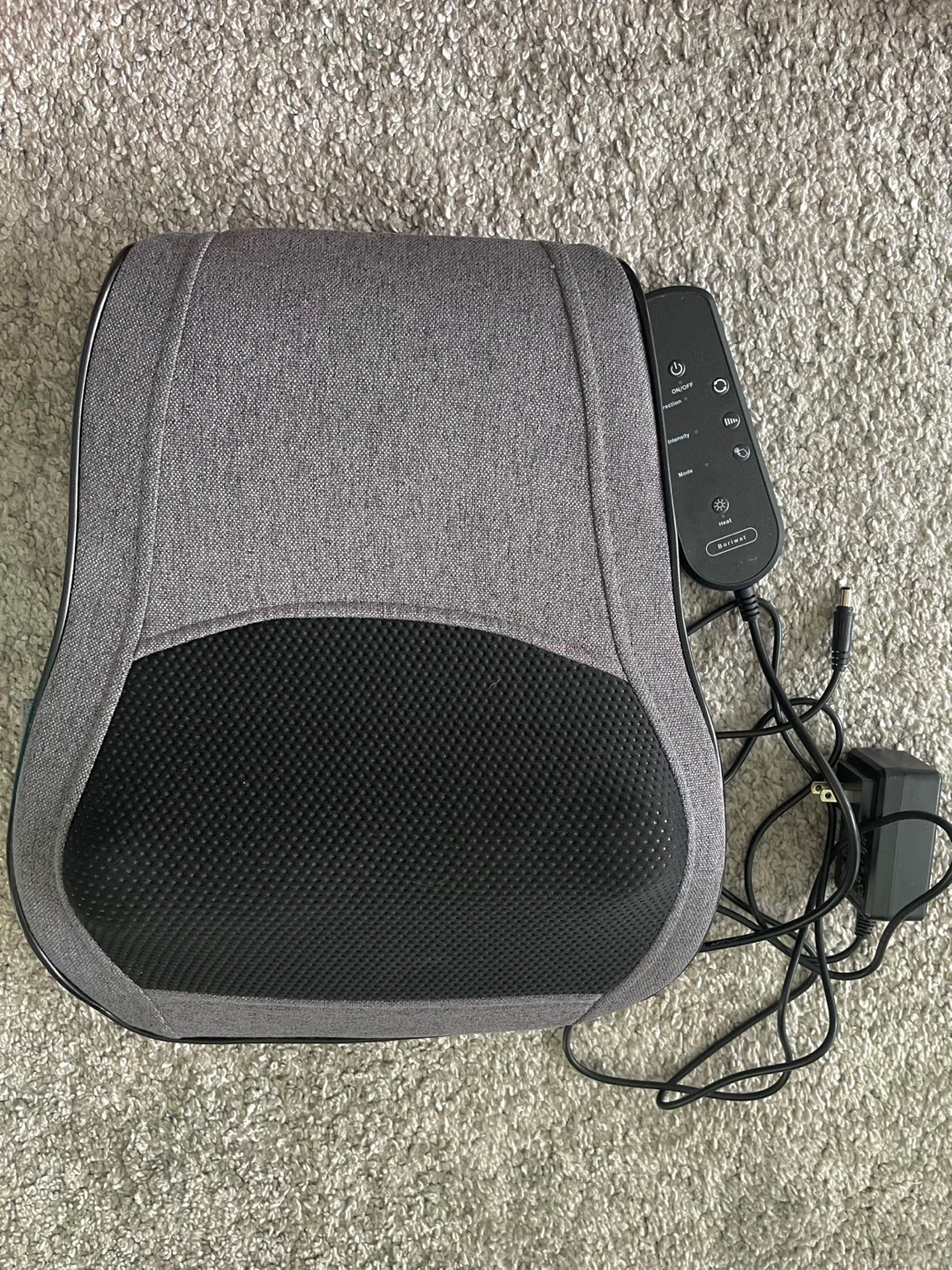 NEW Boriwat Shiatsu Back Massager Cushion with Heat (Model R7) - photo 2