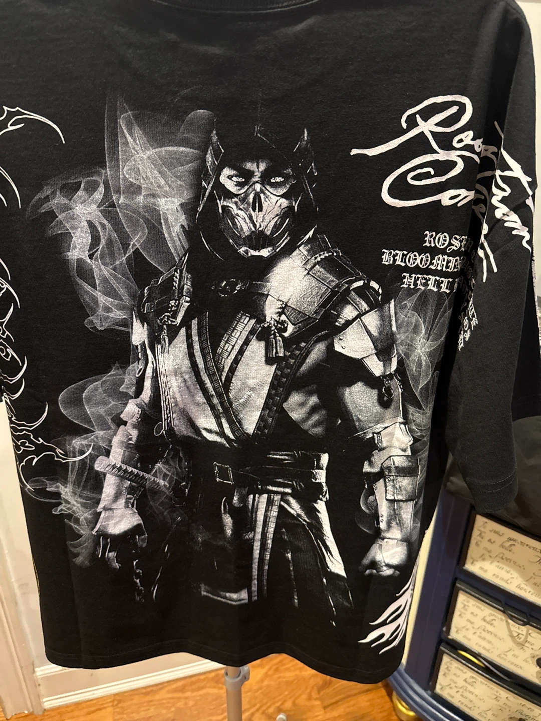Roses from Concrete Mortal Kombat T-Shirt
