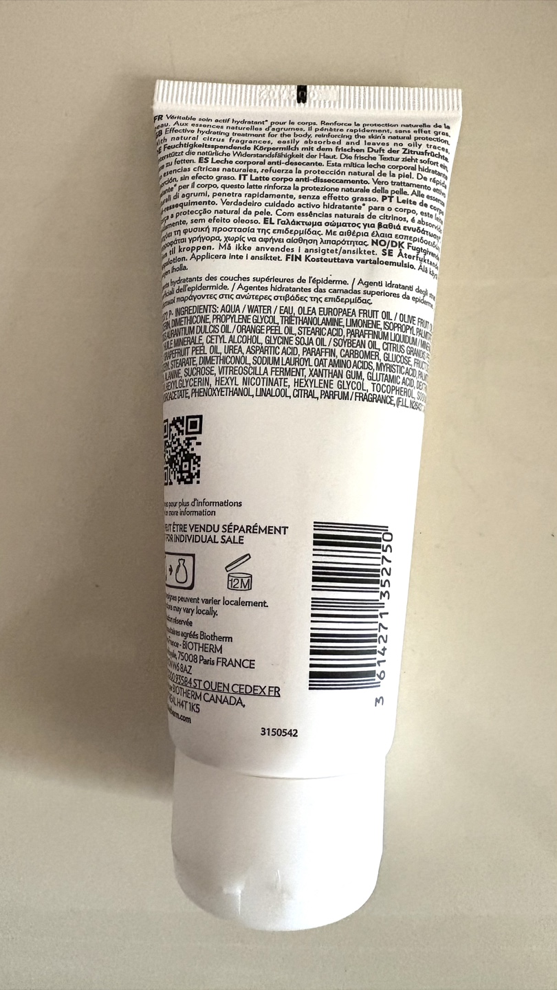 Biotherm Lait Corporel L'Original Anti-Dryness Body Milk - photo 2