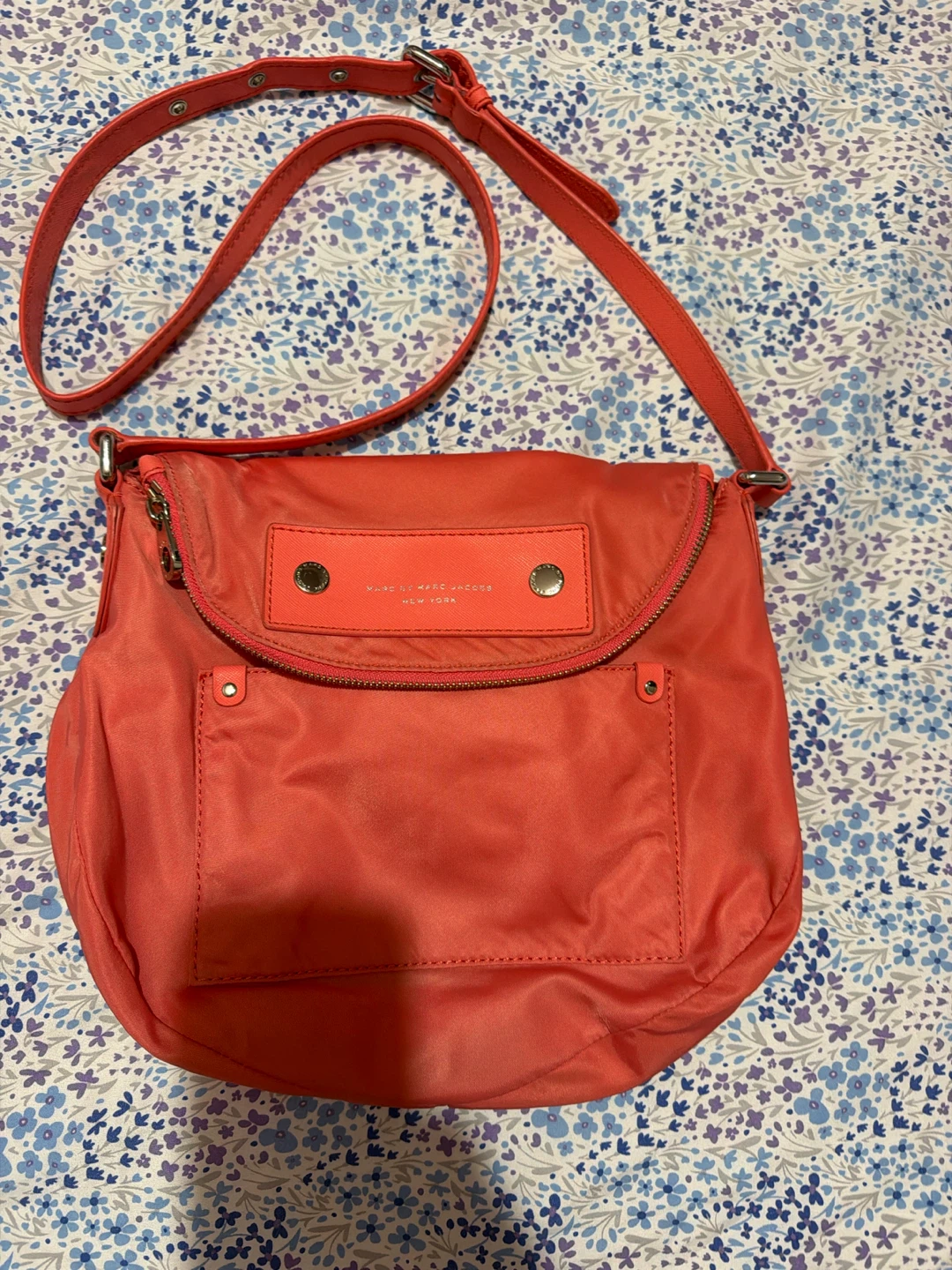 Marc by Marc Jacobs Coral Nylon Messenger Bag