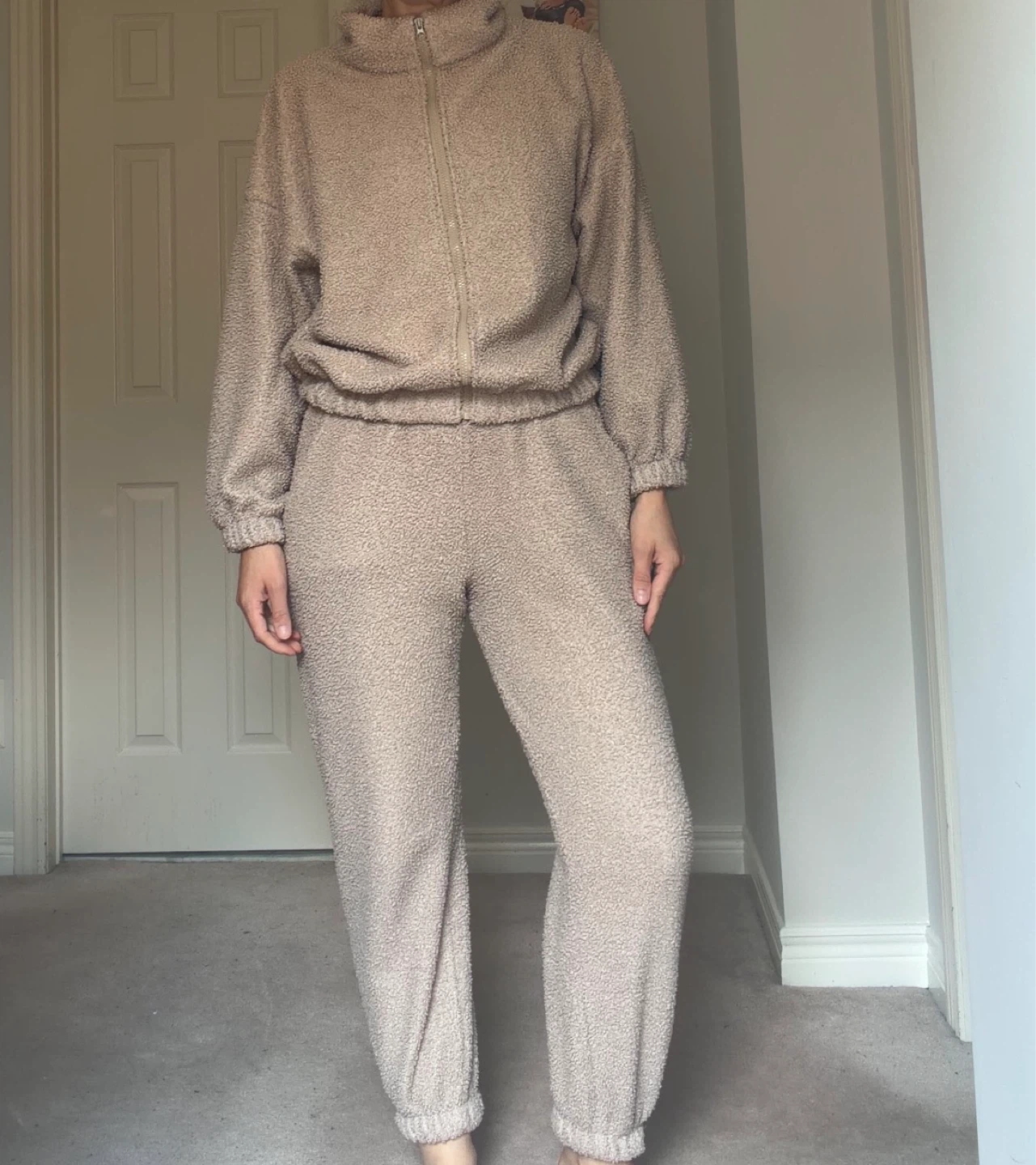 Cozy Teddy Fleece Tracksuit Set - photo 2
