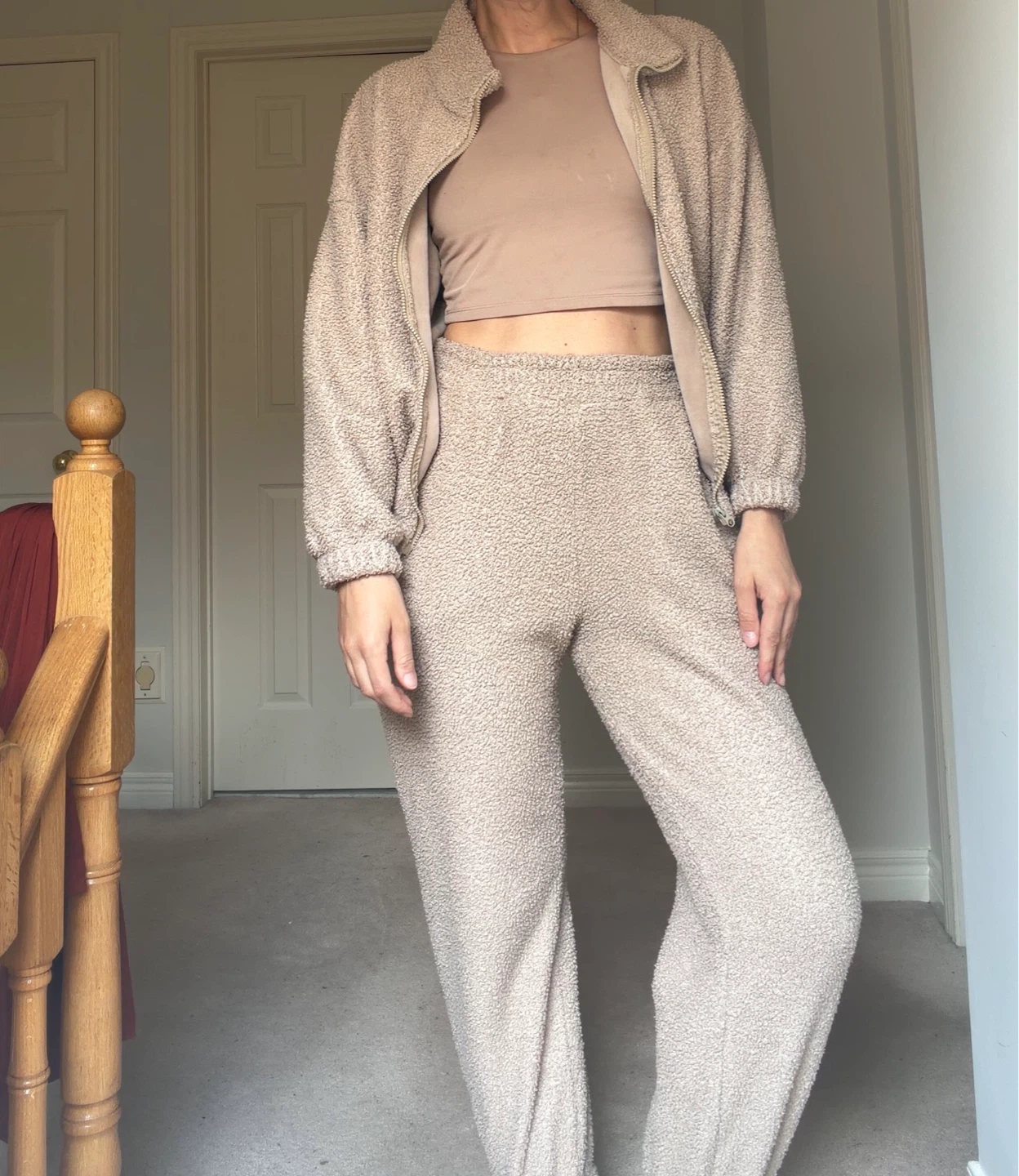 Cozy Teddy Fleece Tracksuit Set - photo 3