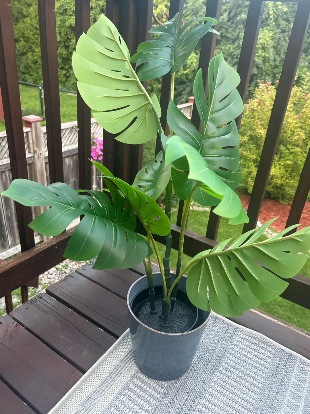 Artificial Monstera Plant - photo 2