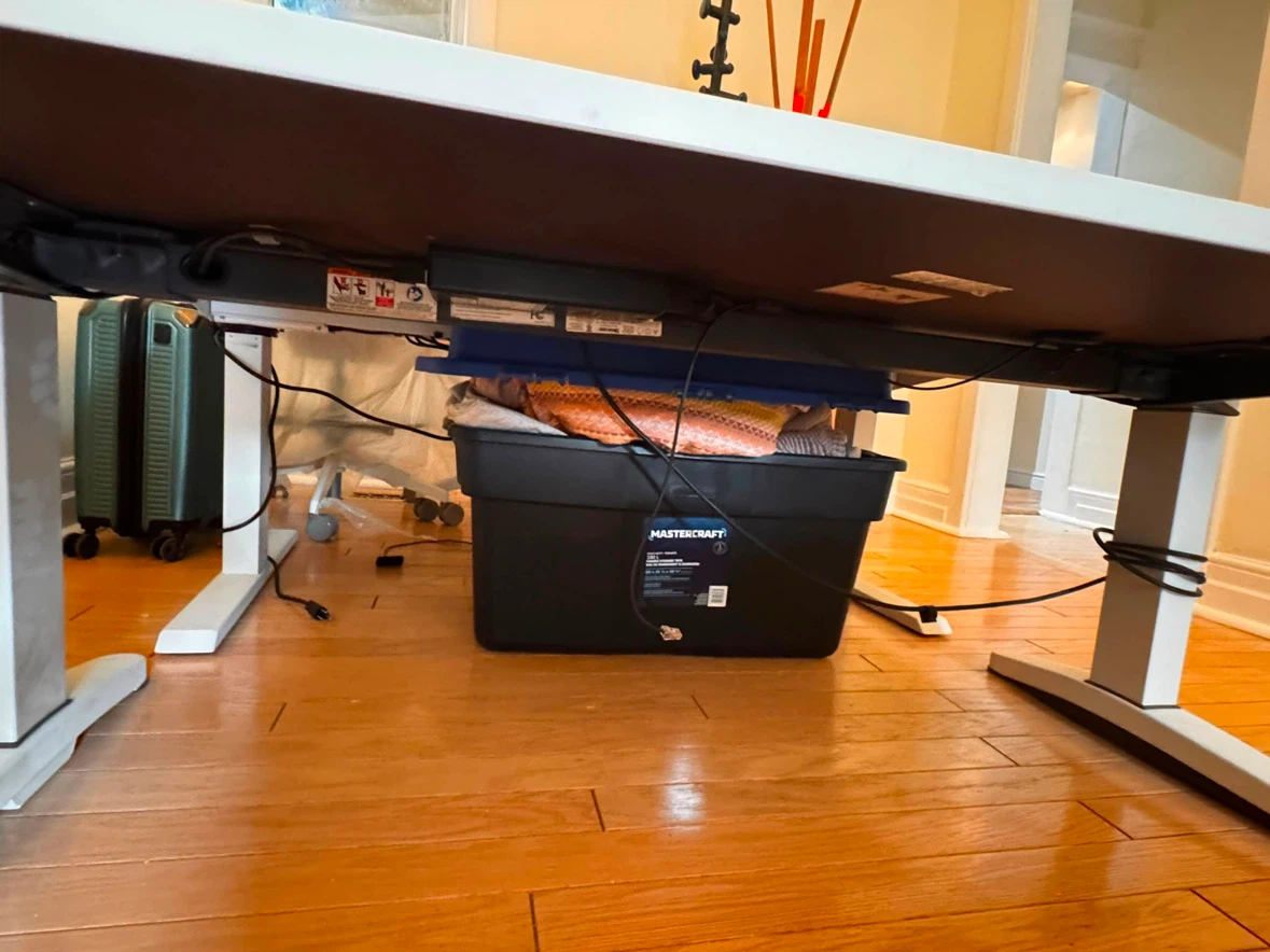 Adjustable Standing Desk - White Steelcase - photo 3