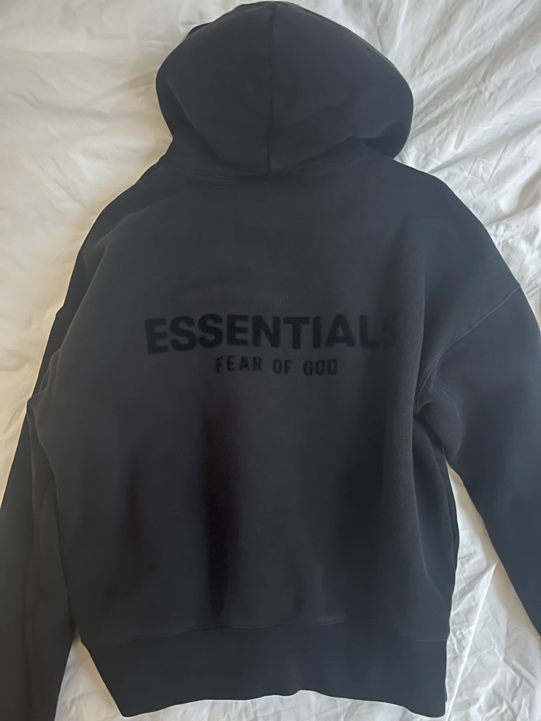 Essentials Fear of God Black Hoodie