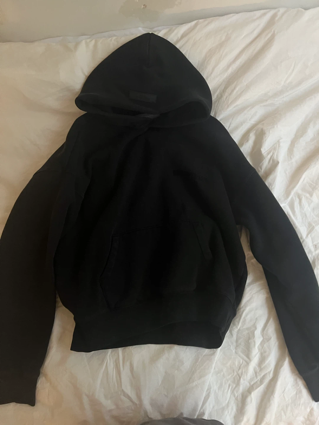 Essentials Fear of God Black Hoodie - photo 2