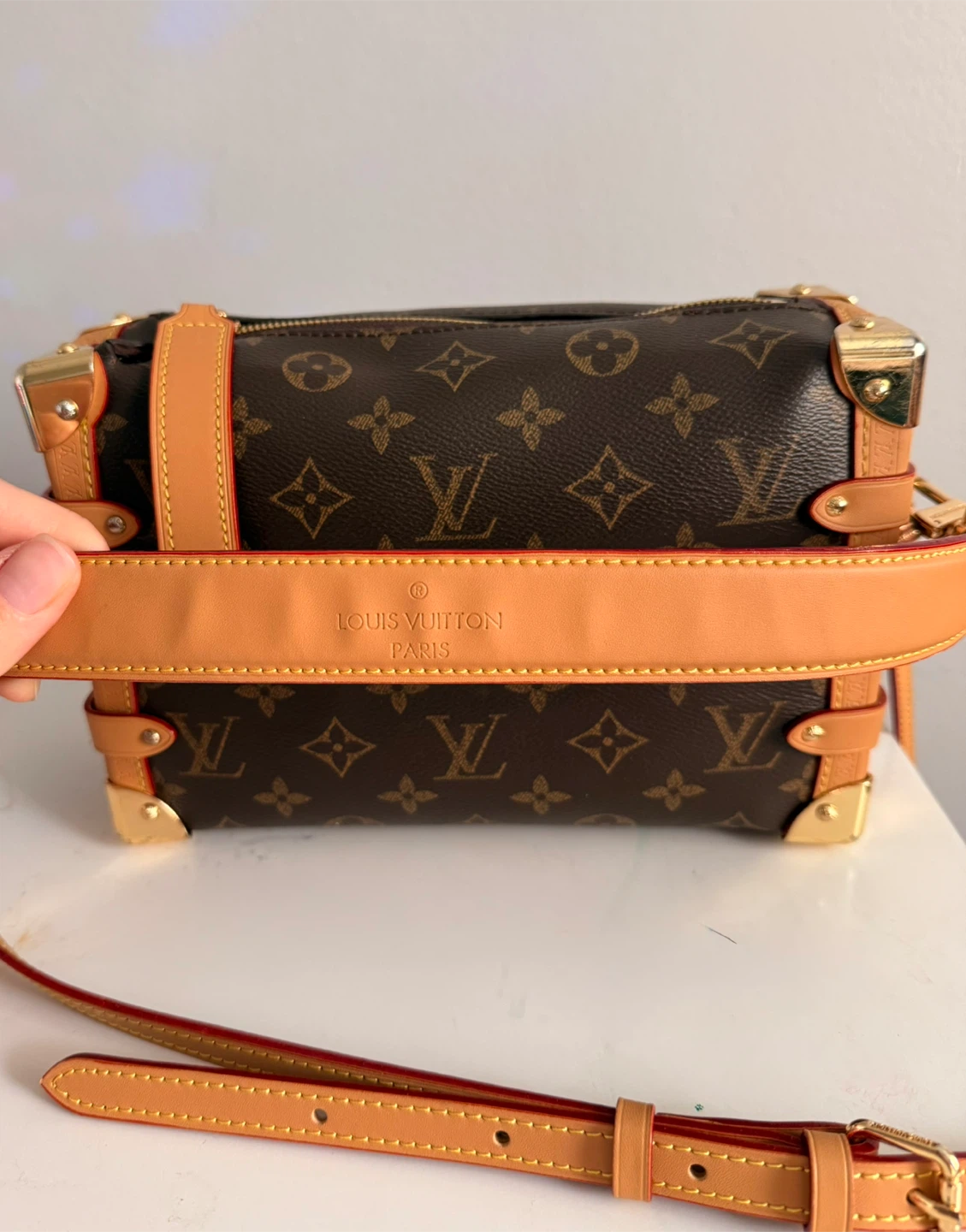 Louis Vuitton Monogram Petite Malle Bag - photo 2