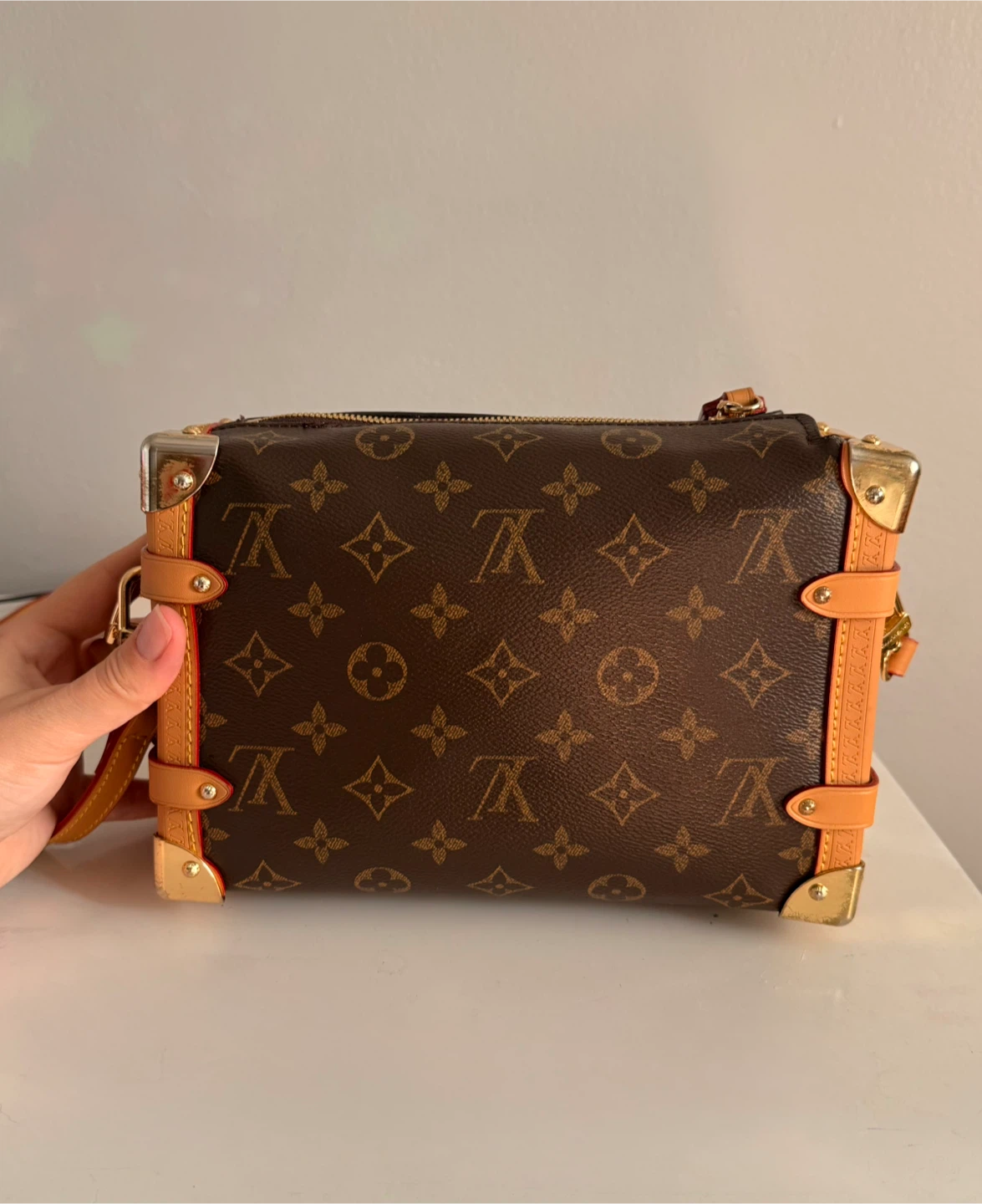 Louis Vuitton Monogram Petite Malle Bag - photo 4