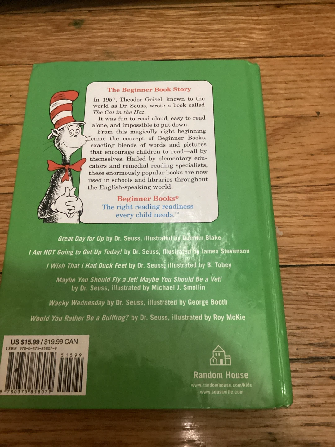 The BIG Green Book of Beginner Books by Dr. Seuss - photo 2