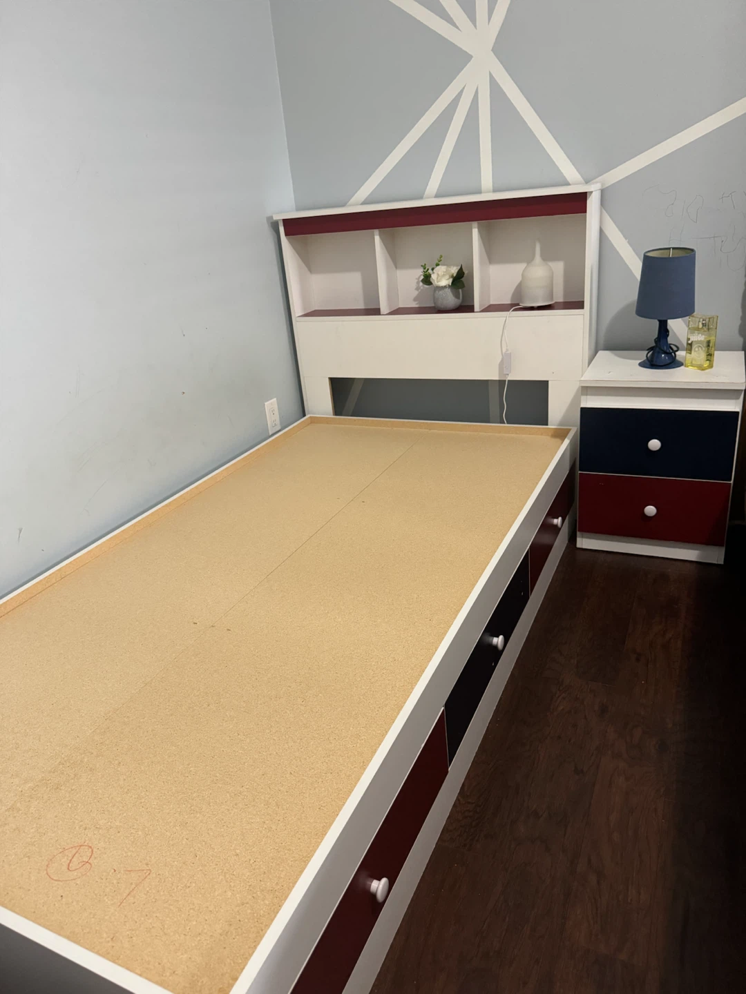 Twin Storage Bed with Headboard - photo 3