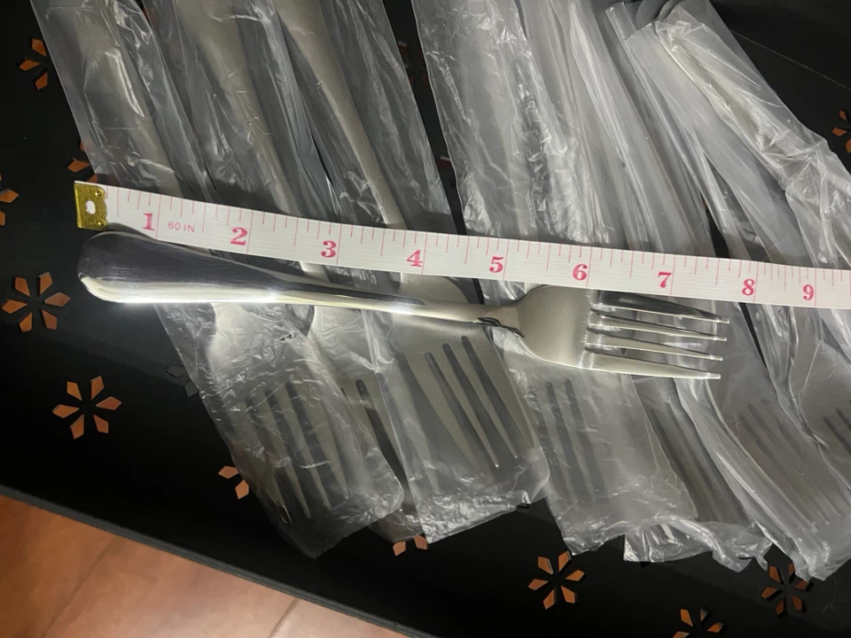 Stainless Steel Forks - Set of 12 - photo 3