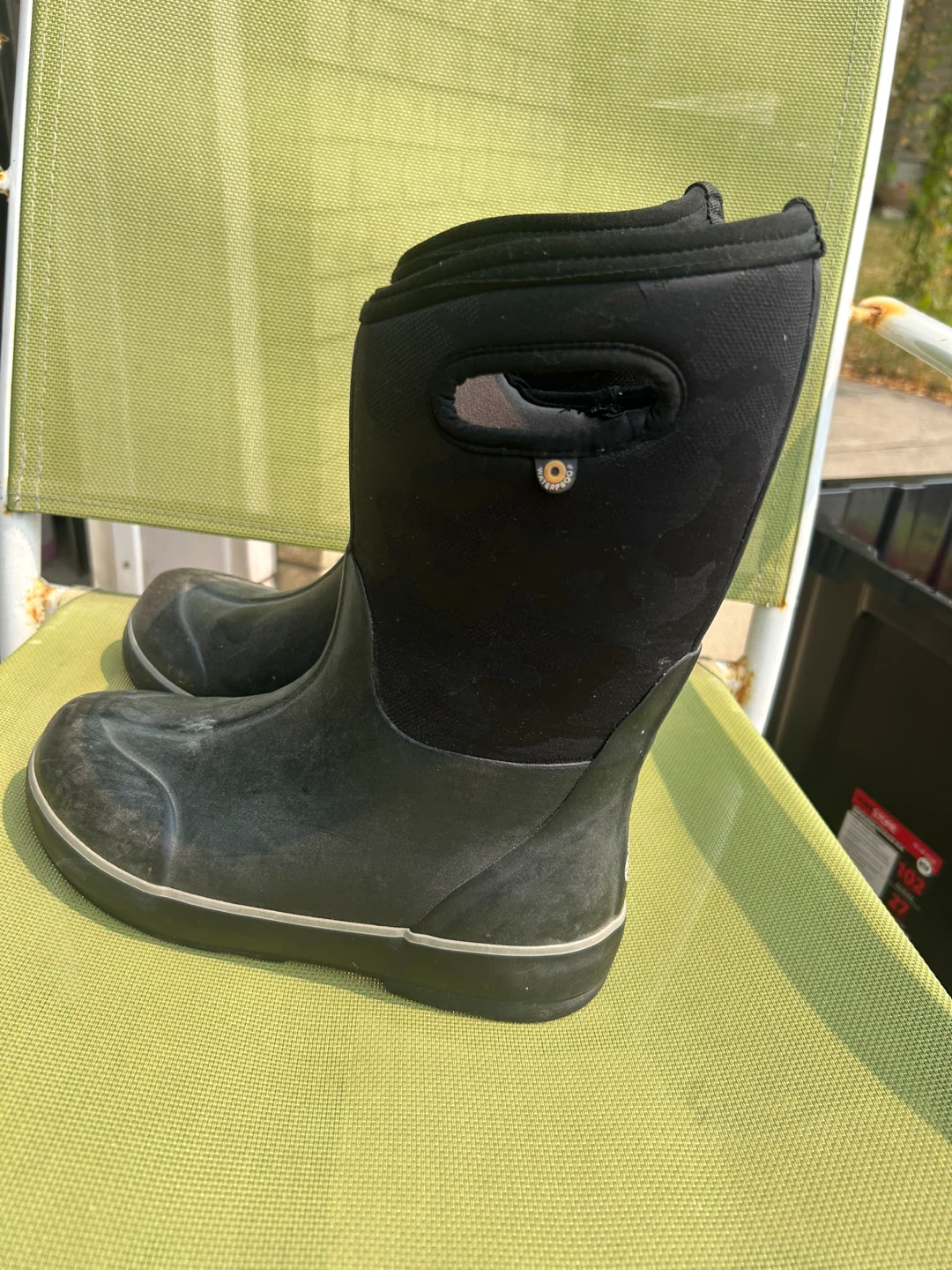 Bogs Black Boots