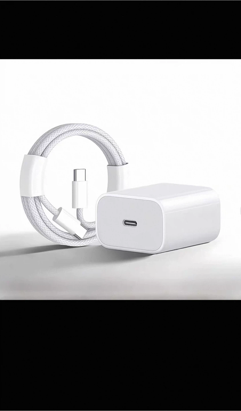45W Fast Charging Set - PD Charger and 1m Cable - photo 2