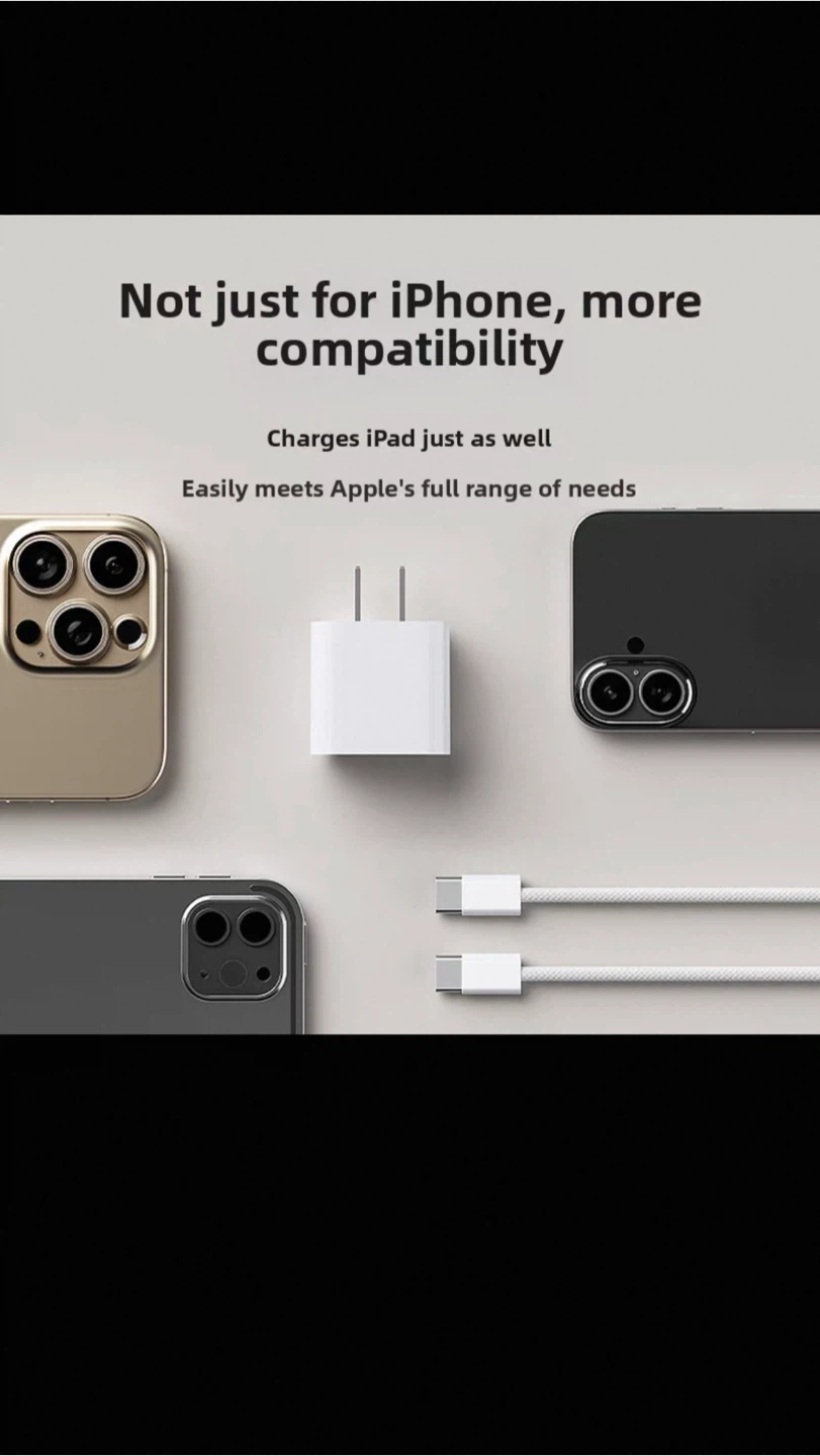 45W Fast Charging Set - PD Charger and 1m Cable - photo 3