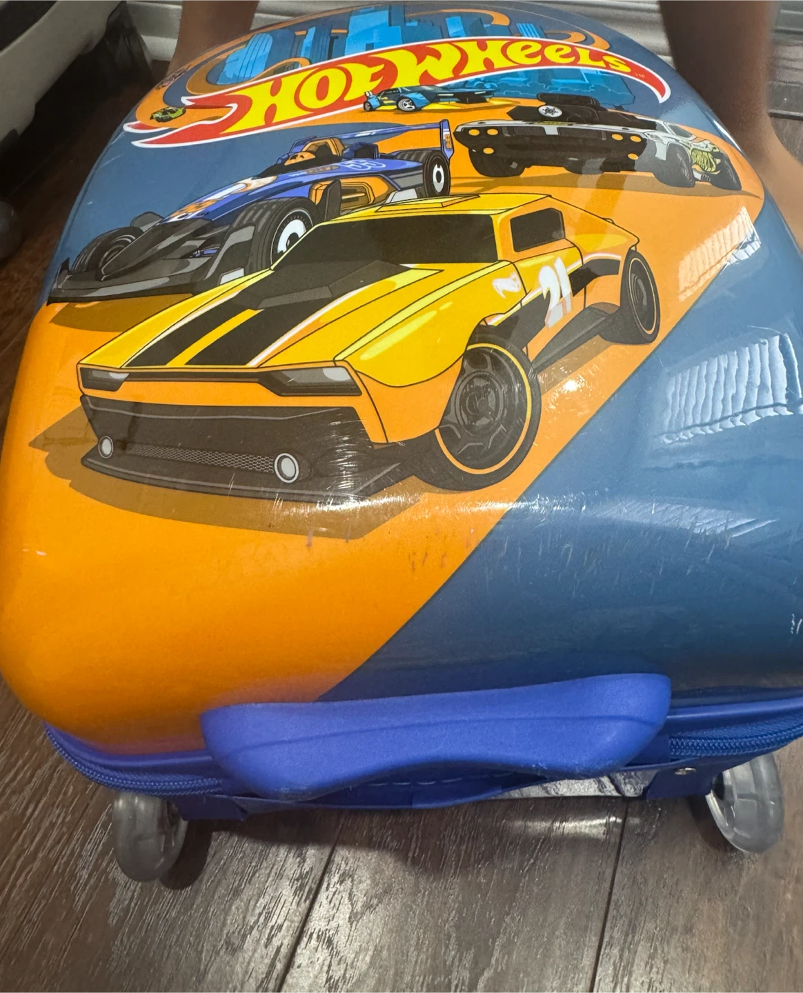 Kids Hot Wheels Rolling Suitcase Luggage - photo 5