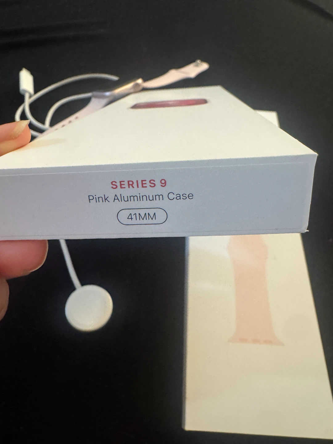 Apple Watch Series 9 Pink Aluminum Case 41mm