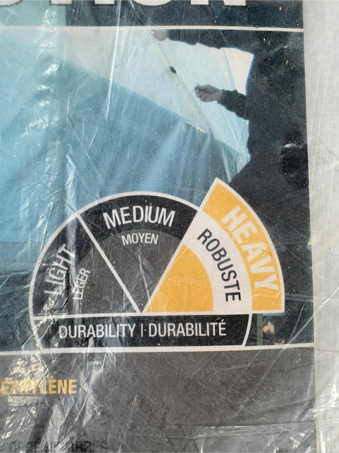 Stiins 20' x 30' Polyethylene Construction Tarp - photo 4