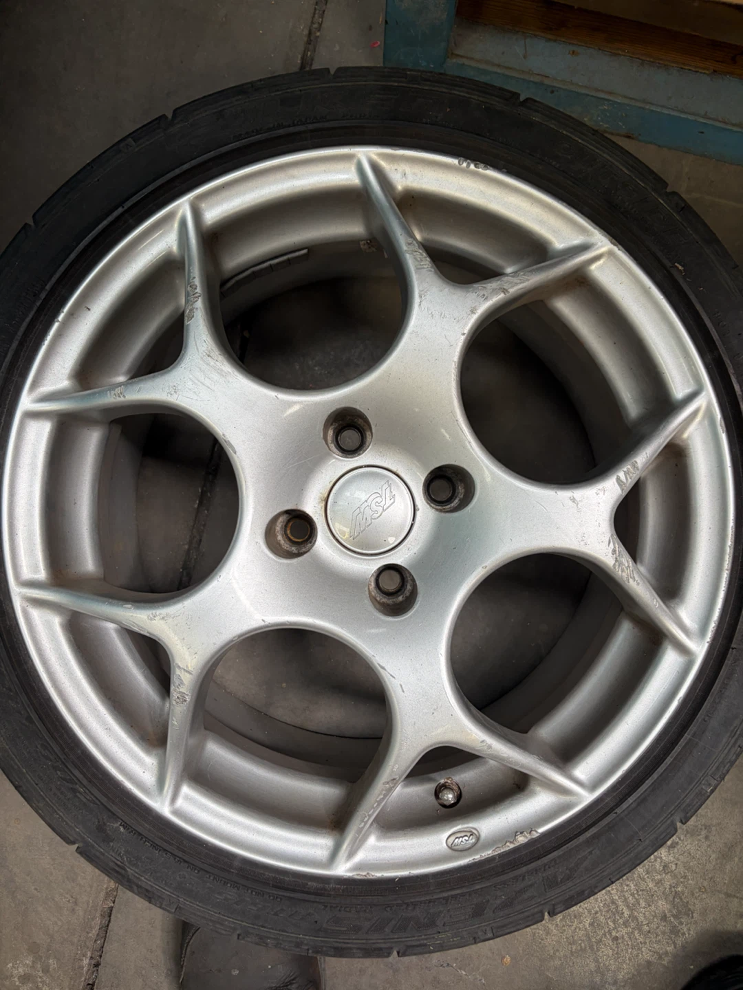 205/40R16 Falken Azenis on TSW Alloys - photo 2