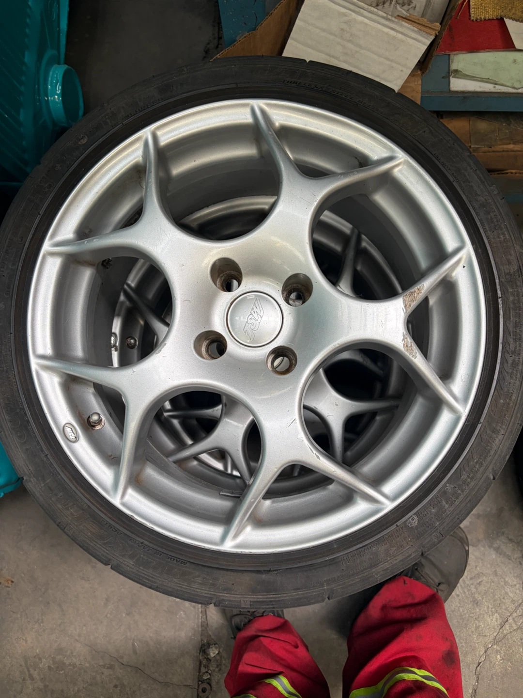 205/40R16 Falken Azenis on TSW Alloys - photo 4
