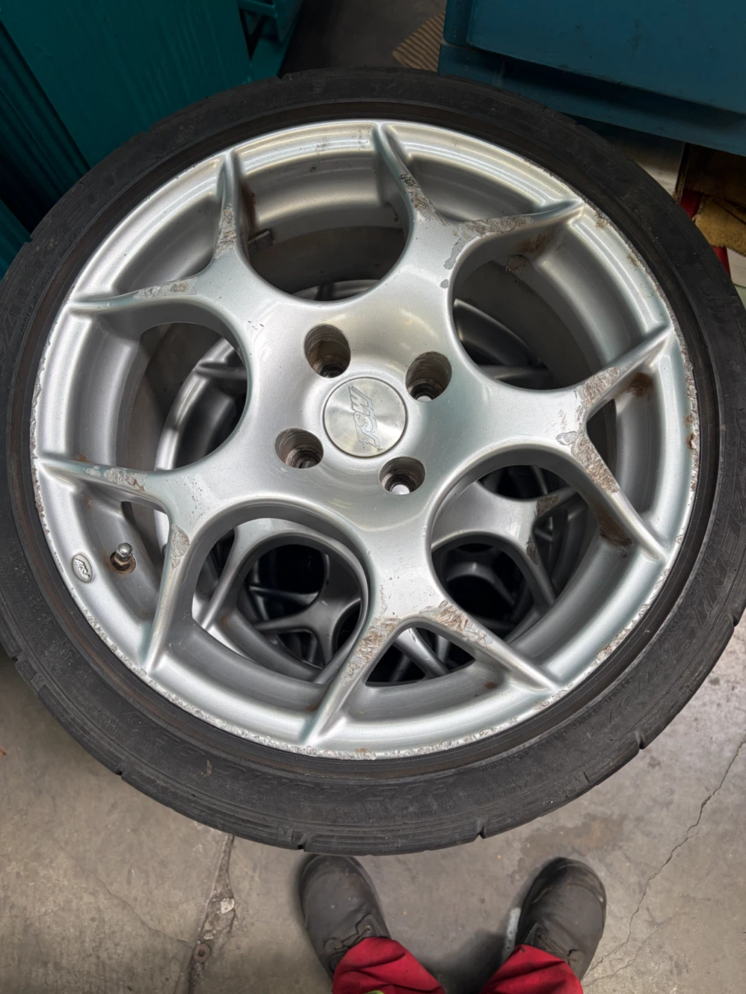 205/40R16 Falken Azenis on TSW Alloys - photo 5