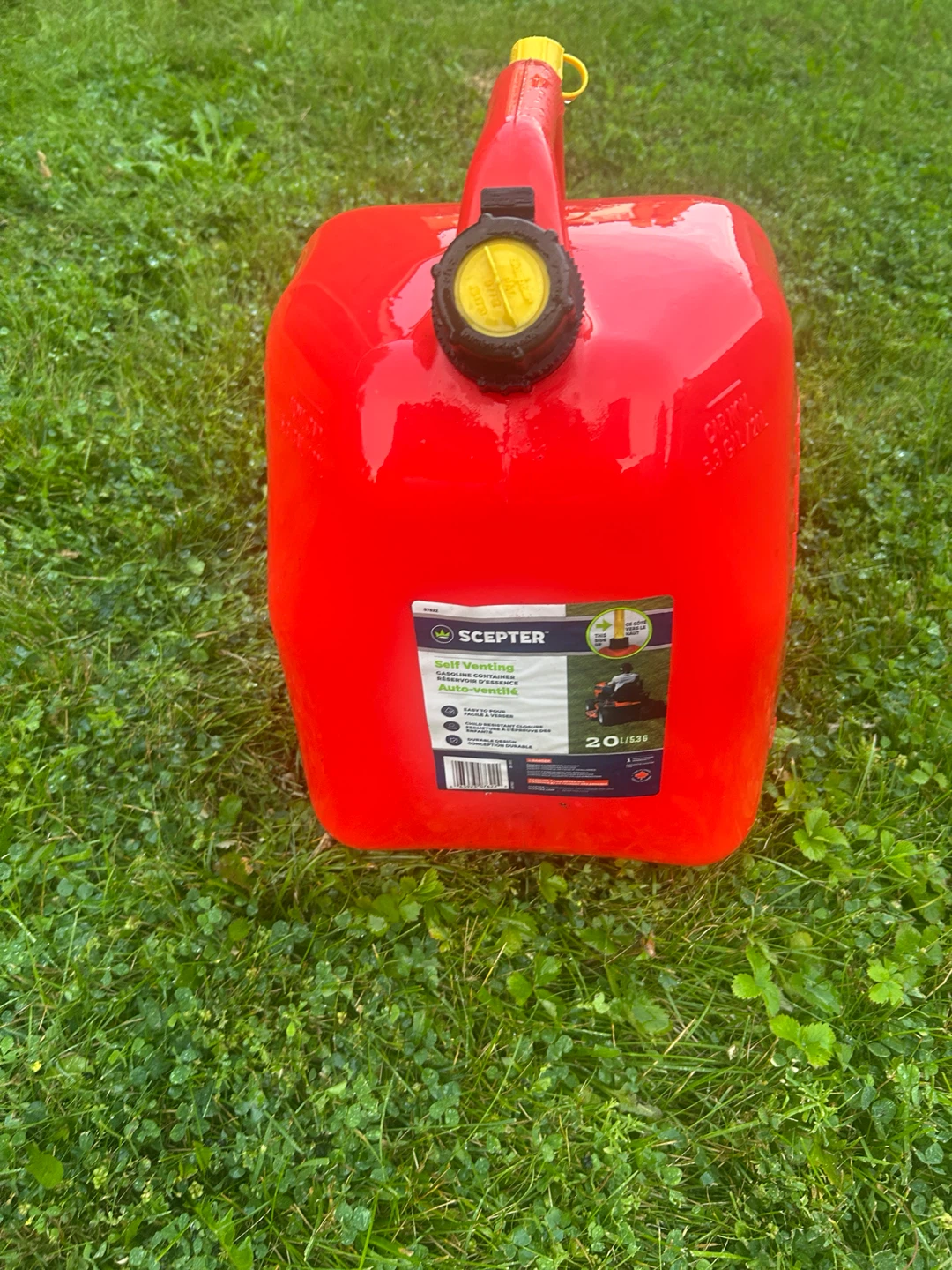 Scepter 20L Gas Can