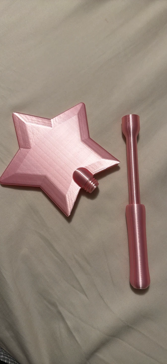Pink Star Wand with credit card slot - photo 2