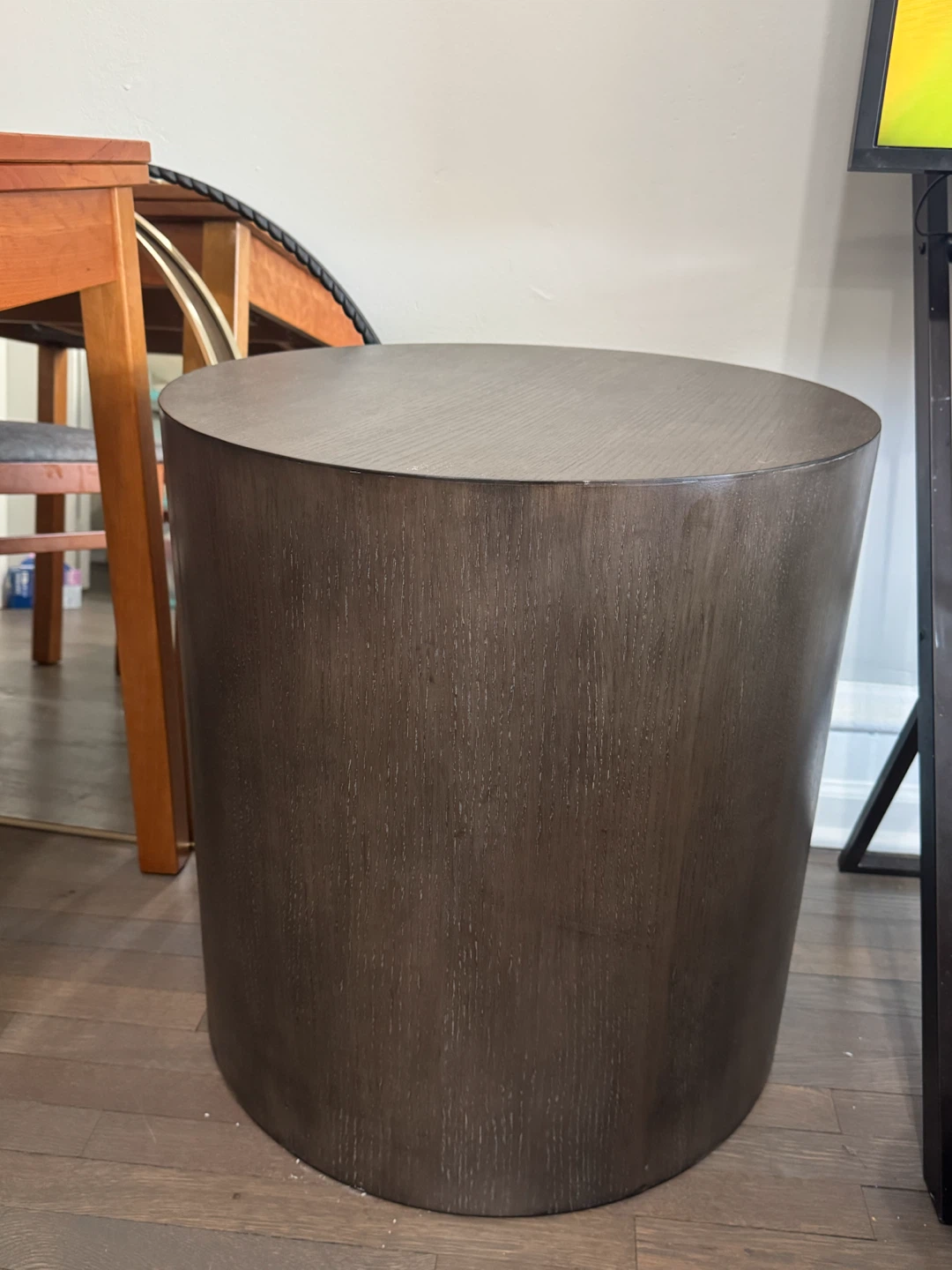 Round Drum Side Table