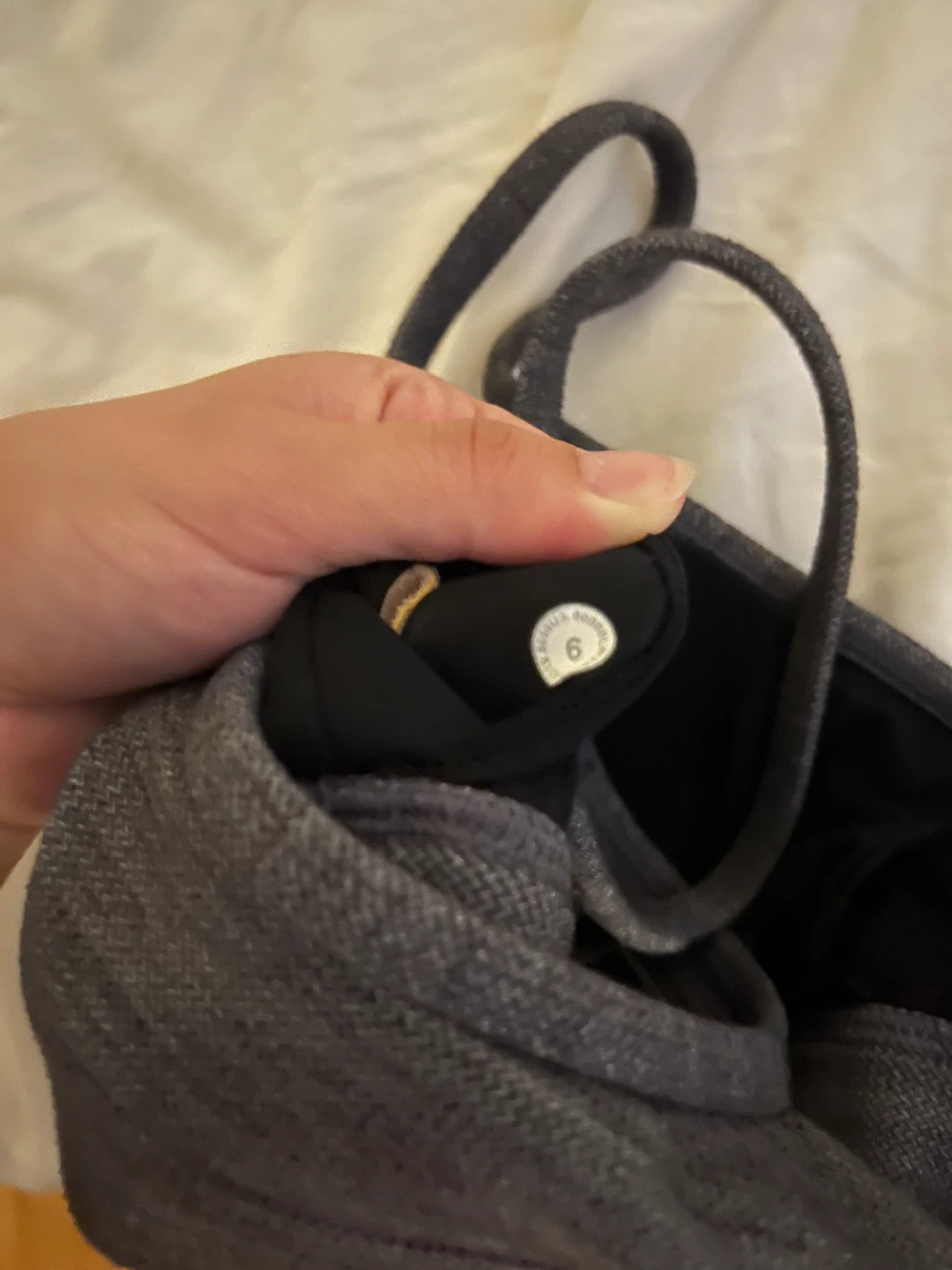 Lululemon Sports Bra Size 6 Grey - photo 3